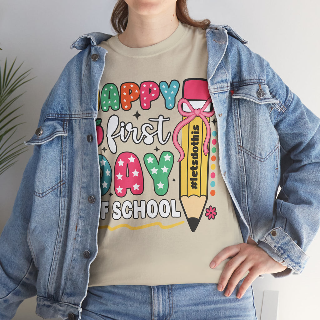 First Day of School Unisex Tee