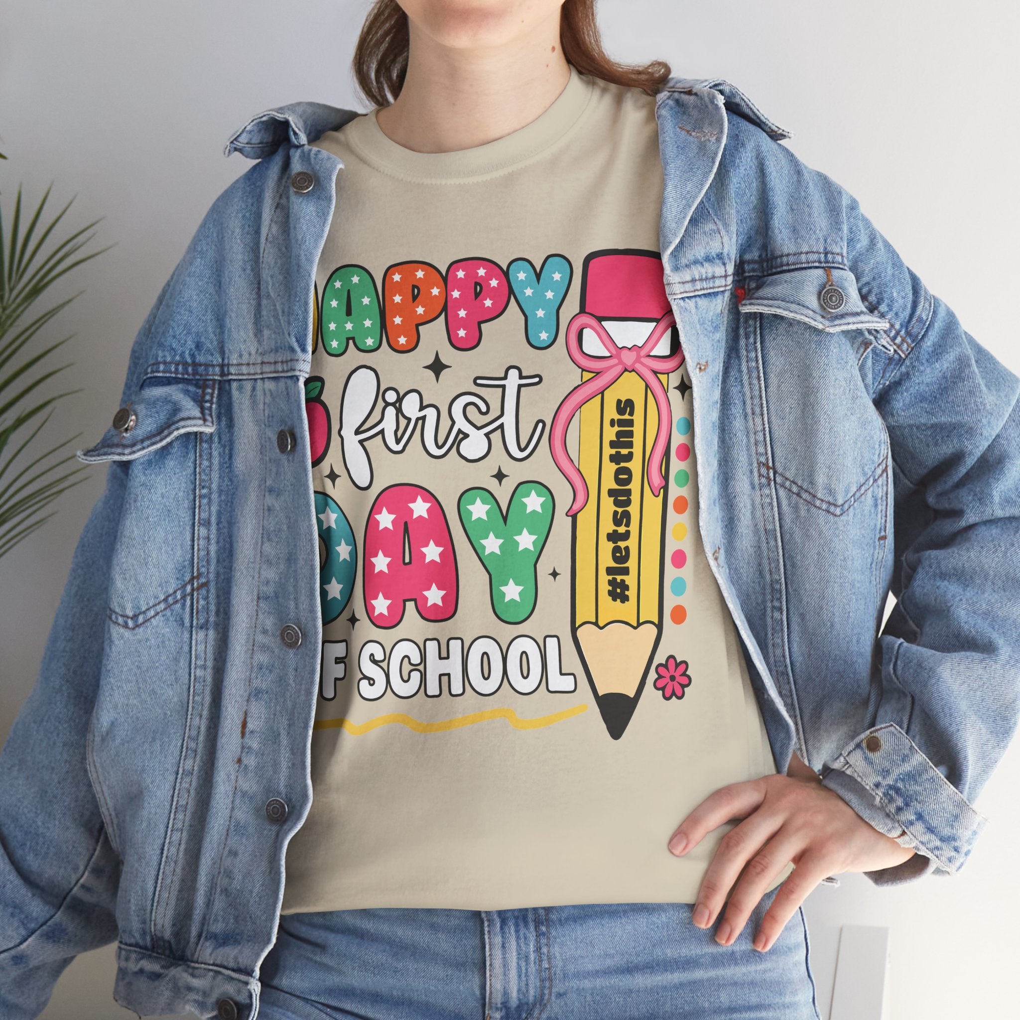 First Day of School Unisex Tee