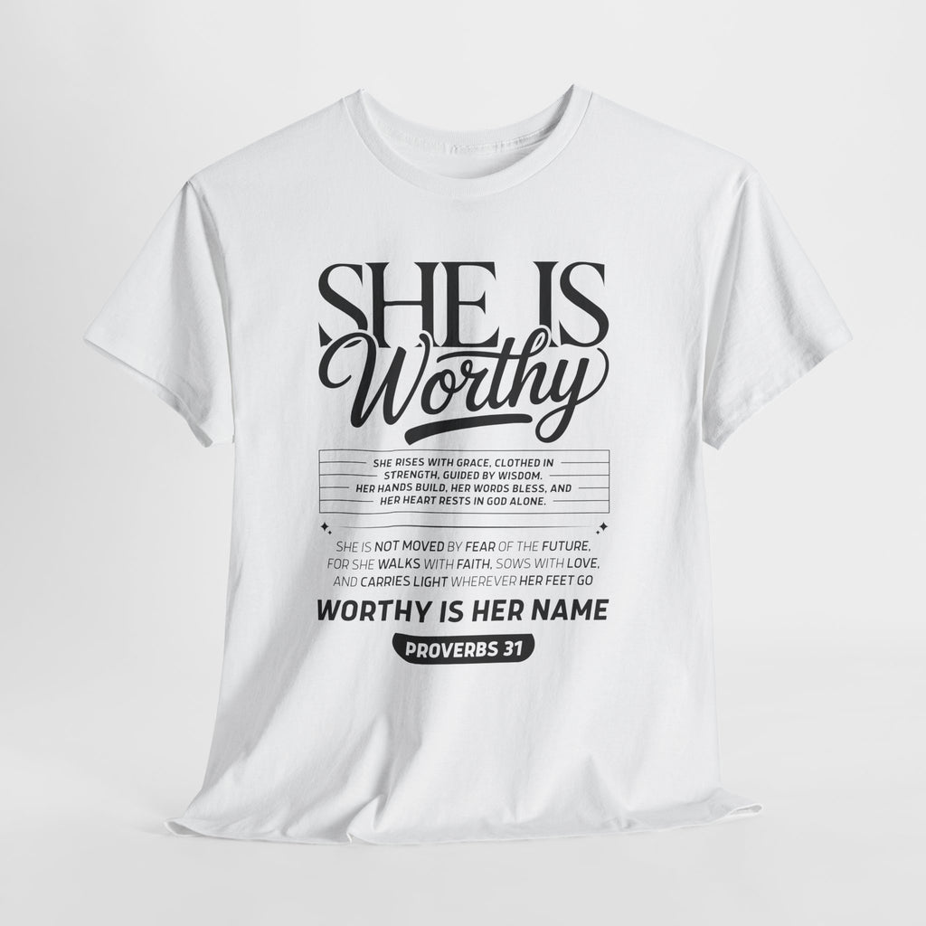 Vintage Black & White Christian Faith Tee — Heartfelt Scripture Quote Unisex Cotton Tee