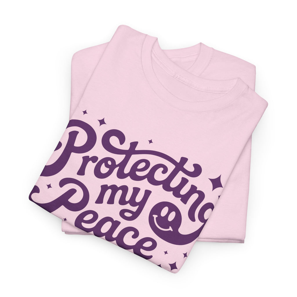 Protecting My Peace Like It’s My PIN Number Tee — Retro Motivational Graphic Unisex Cotton T-Shirt
