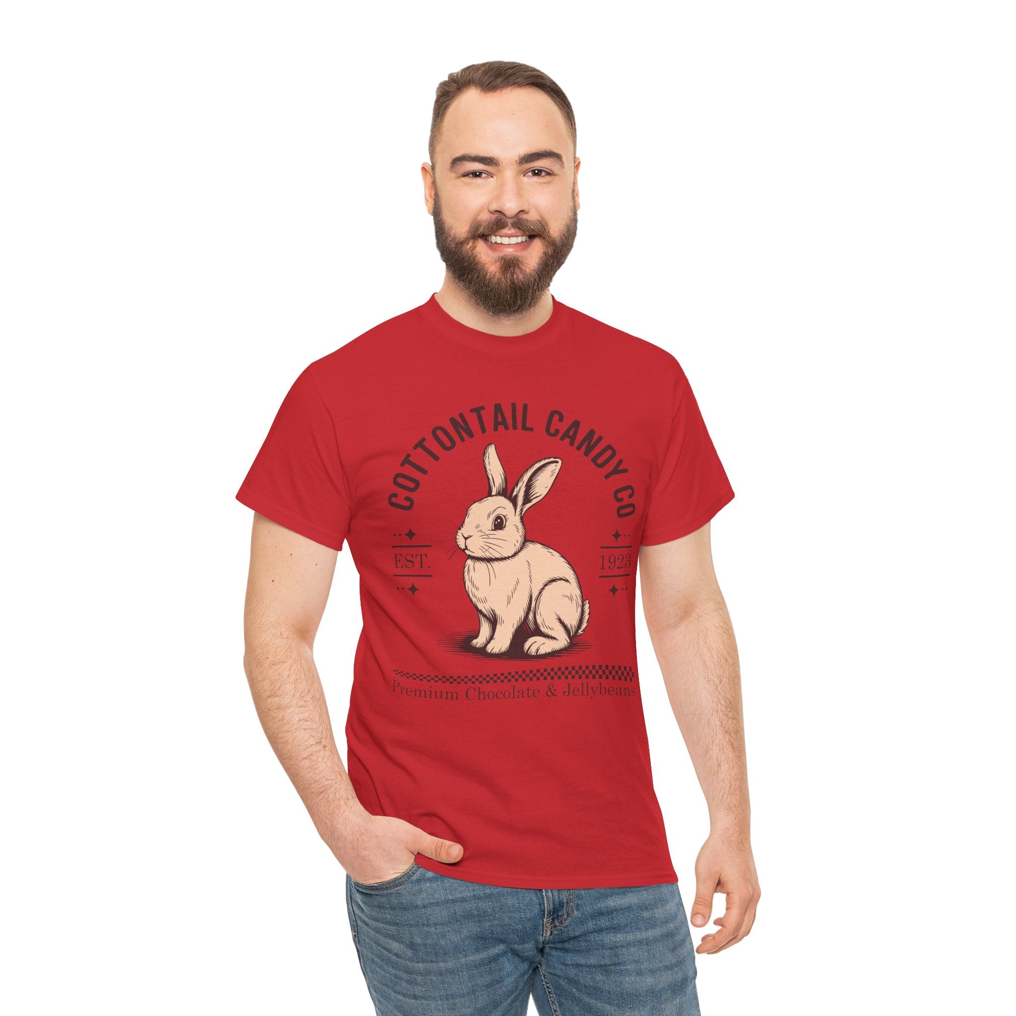 Cottontail Candy Co. Vintage Bunny Unisex Cotton Tee