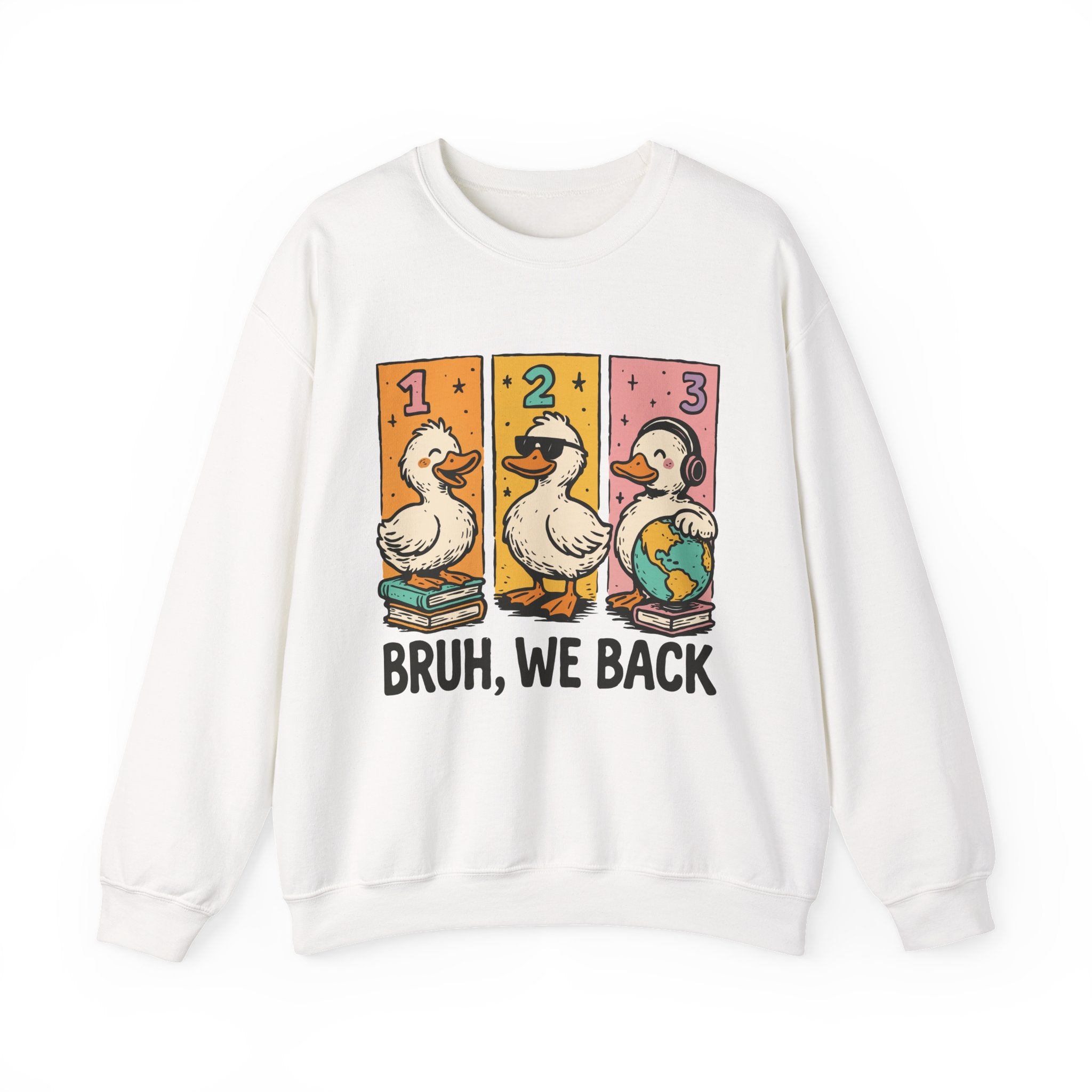 Funny Unisex Duck Graphic Sweatshirt
