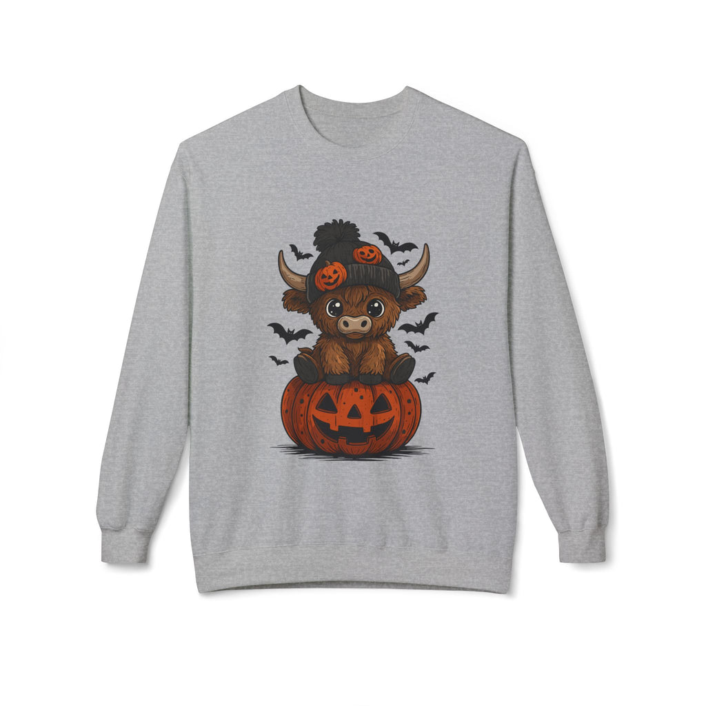 Halloween Bear Unisex Fleece Sweatshirt