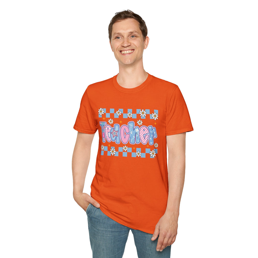 Teacher Vibes Unisex Softstyle T-Shirt