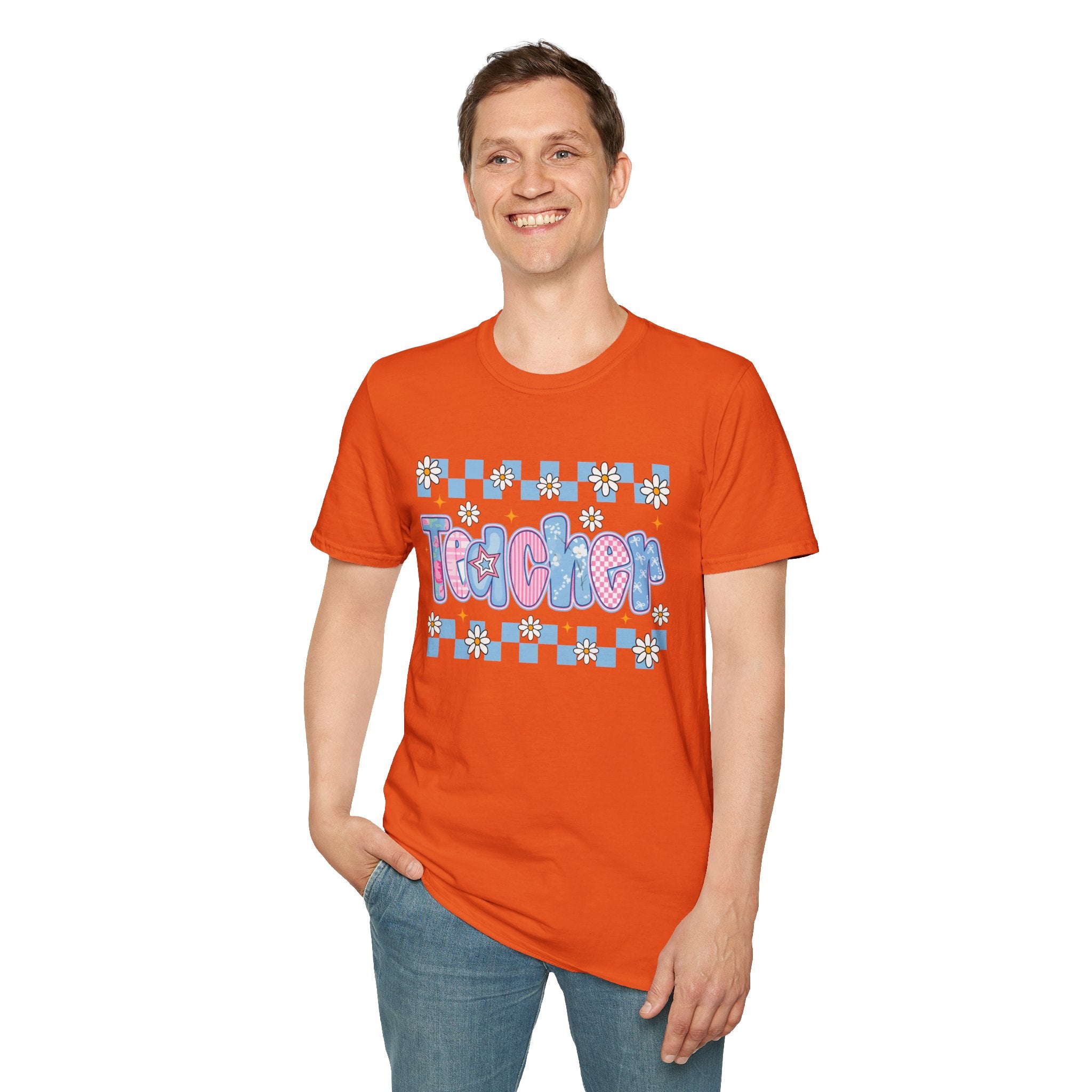 Teacher Vibes Unisex Softstyle T-Shirt