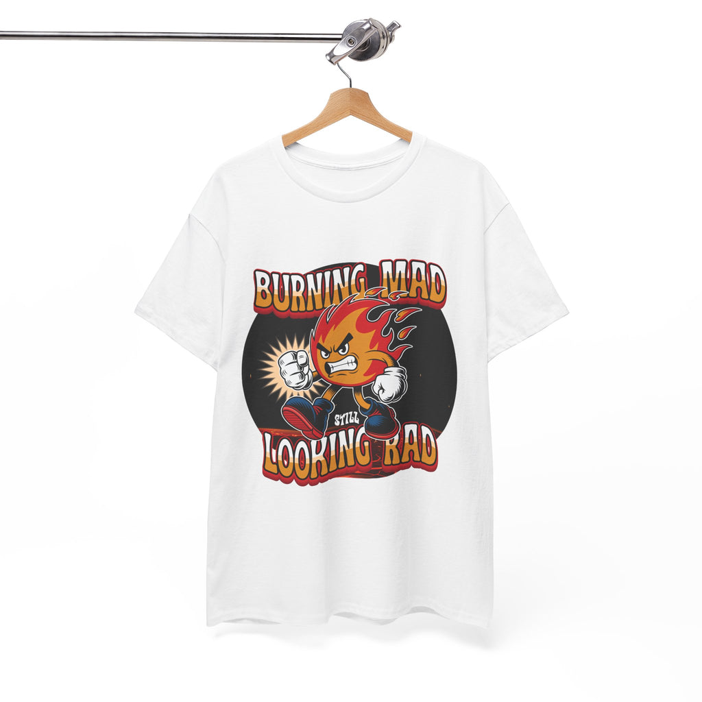 Burning Mad Looking Rad Unisex Tee