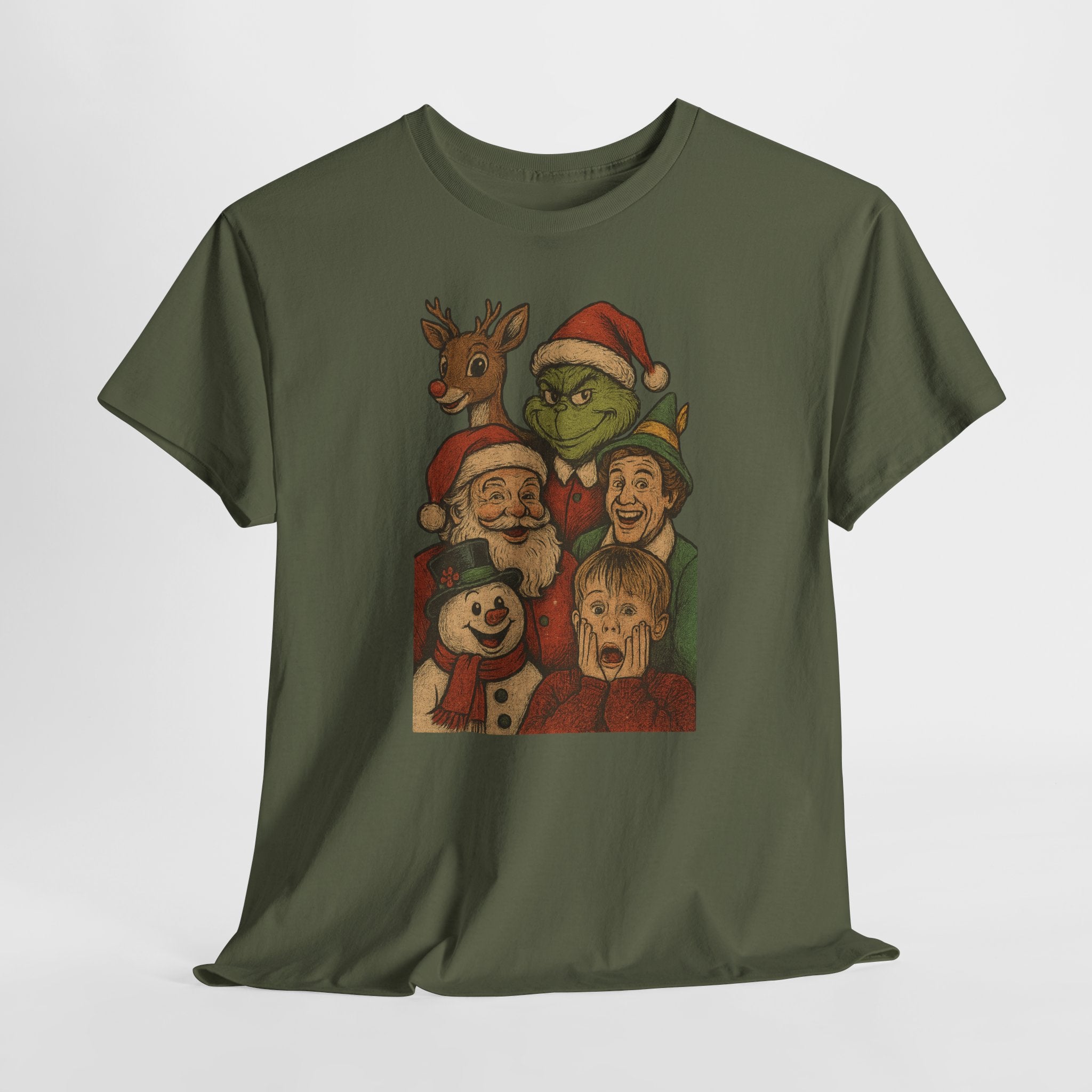 Christmas Icon Vintage Unisex Cotton Tee