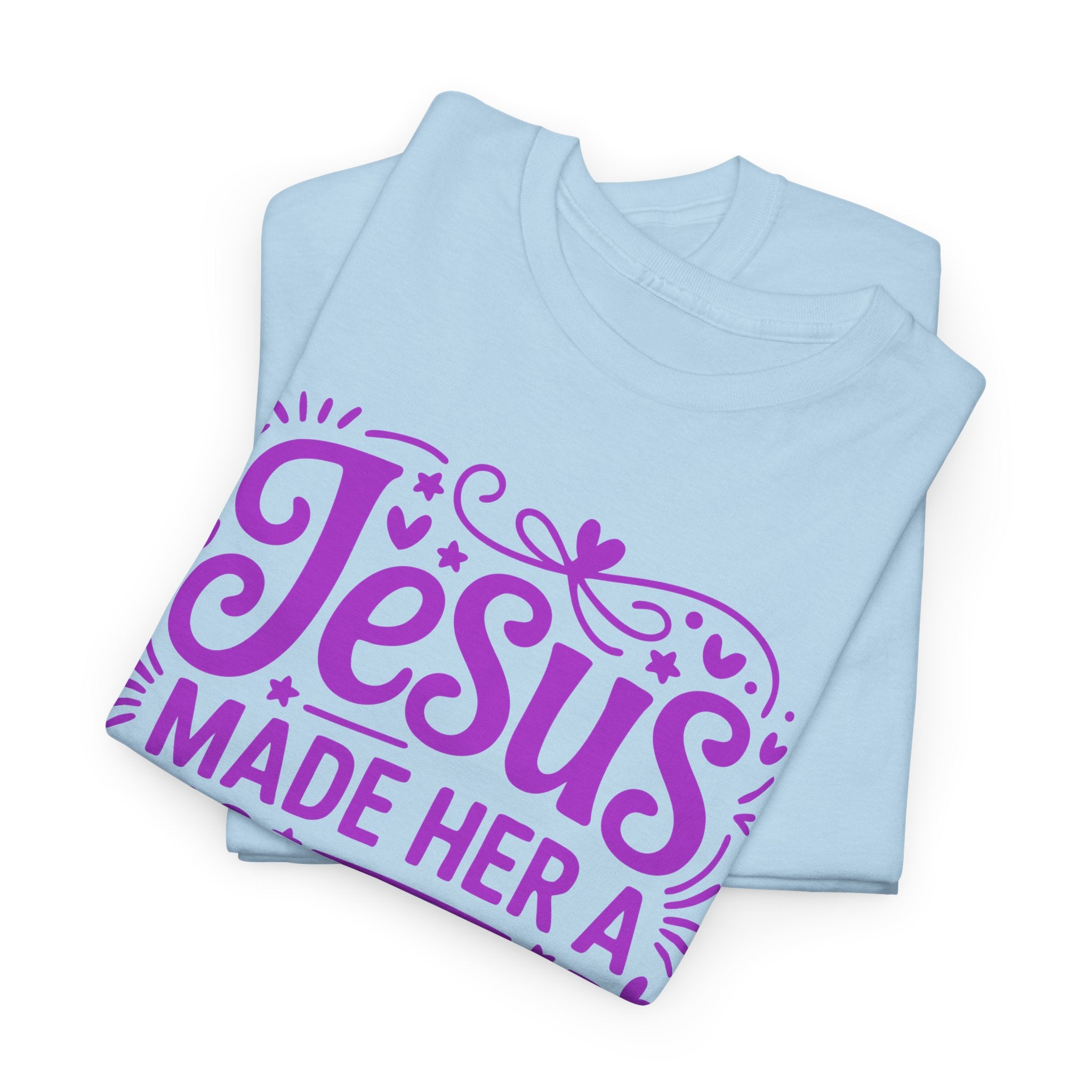 Jesus Made Her a Mama — Christian MamaUnisex Cotton T-Shirt