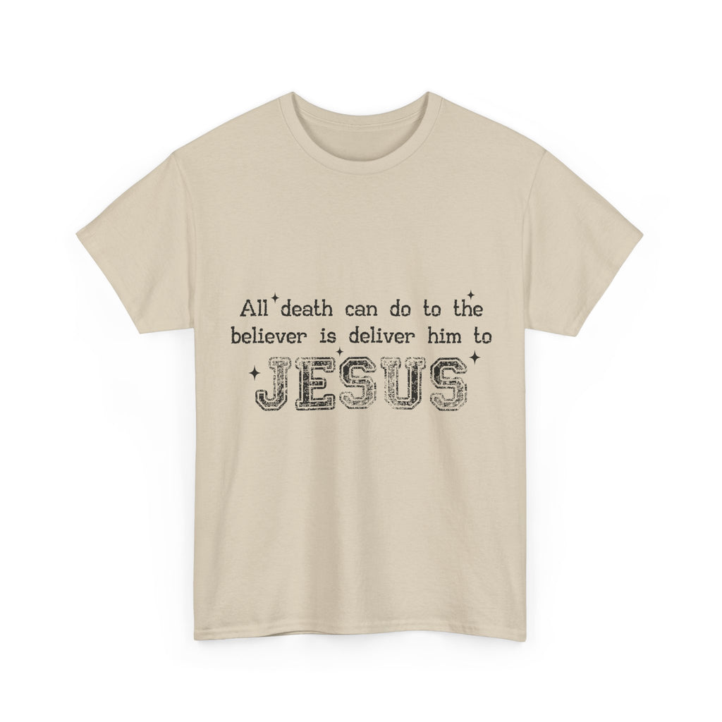 Minimalist Black Typographic Unisex Cotton Tee