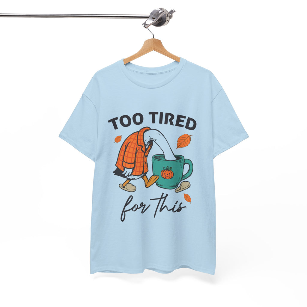 Sleepy Crow Unisex Cotton Tee