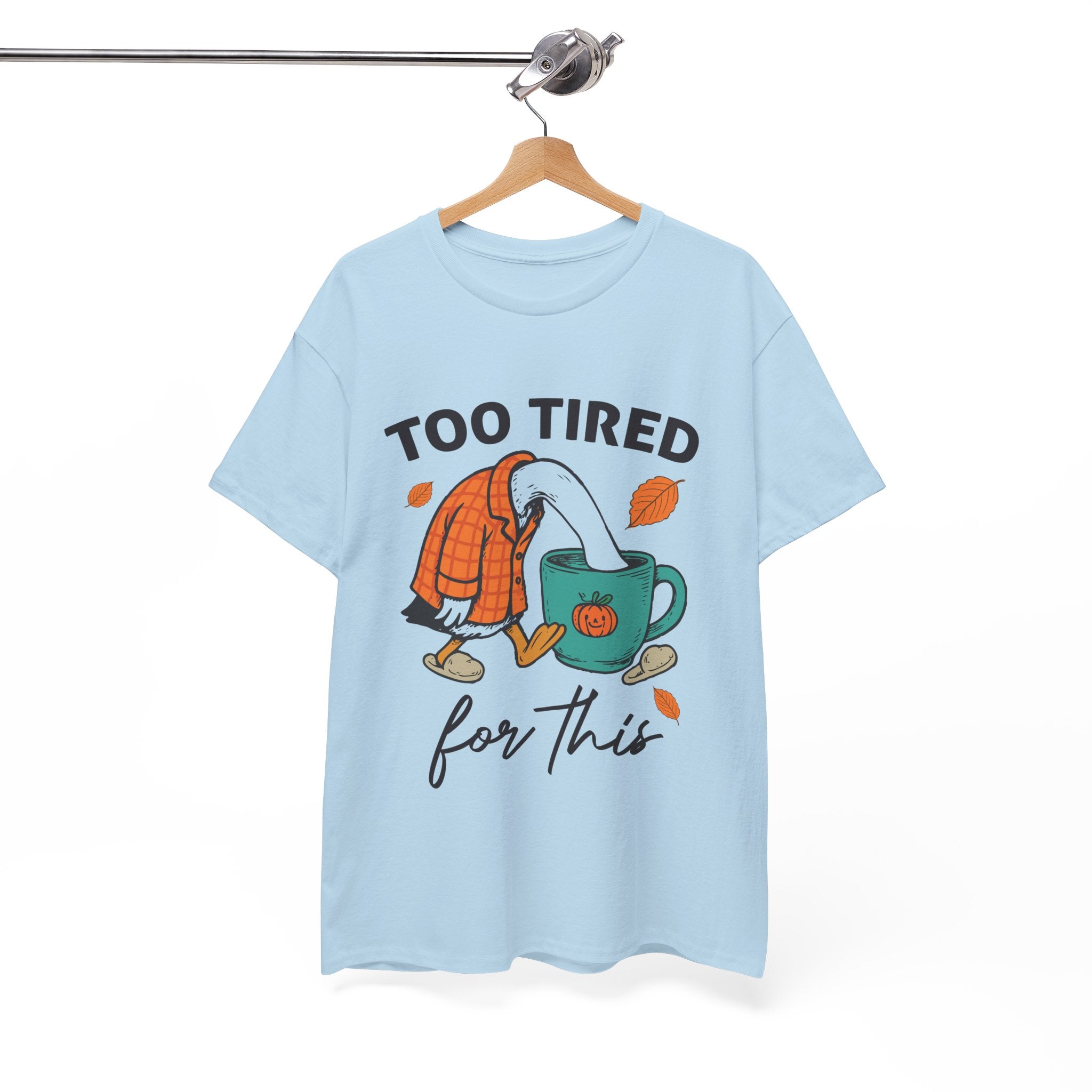 Sleepy Crow Unisex Cotton Tee