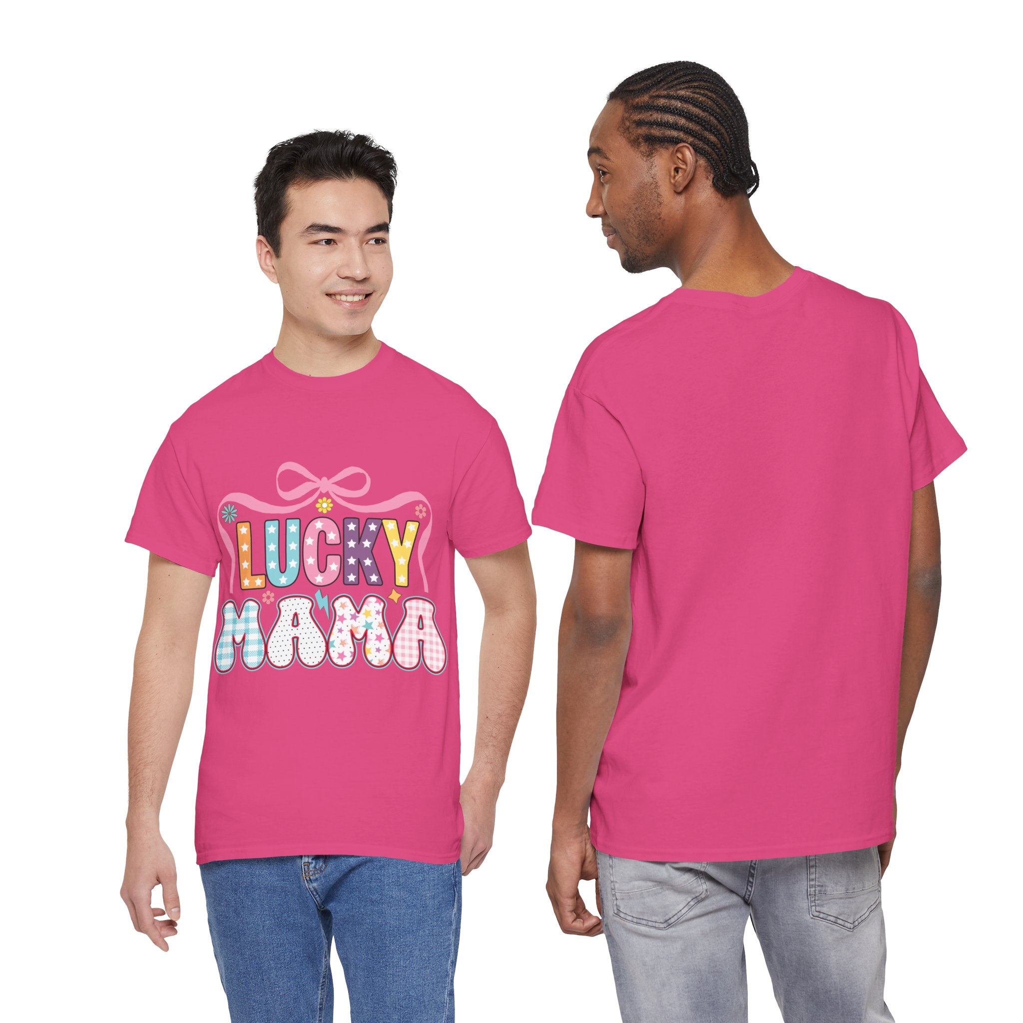 Lucky Mama Unisex Cotton Tee