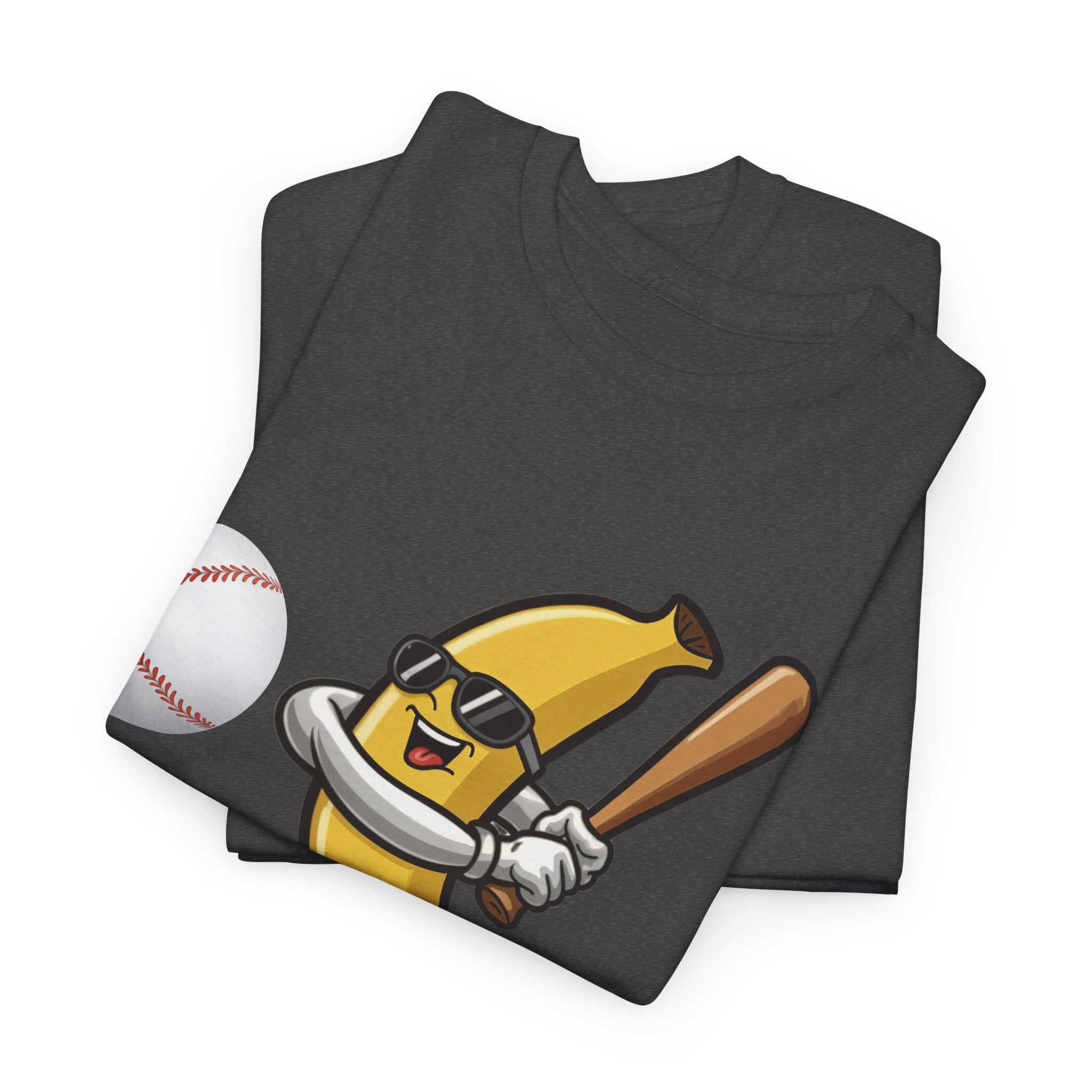 Banana Playing Baseball Tee