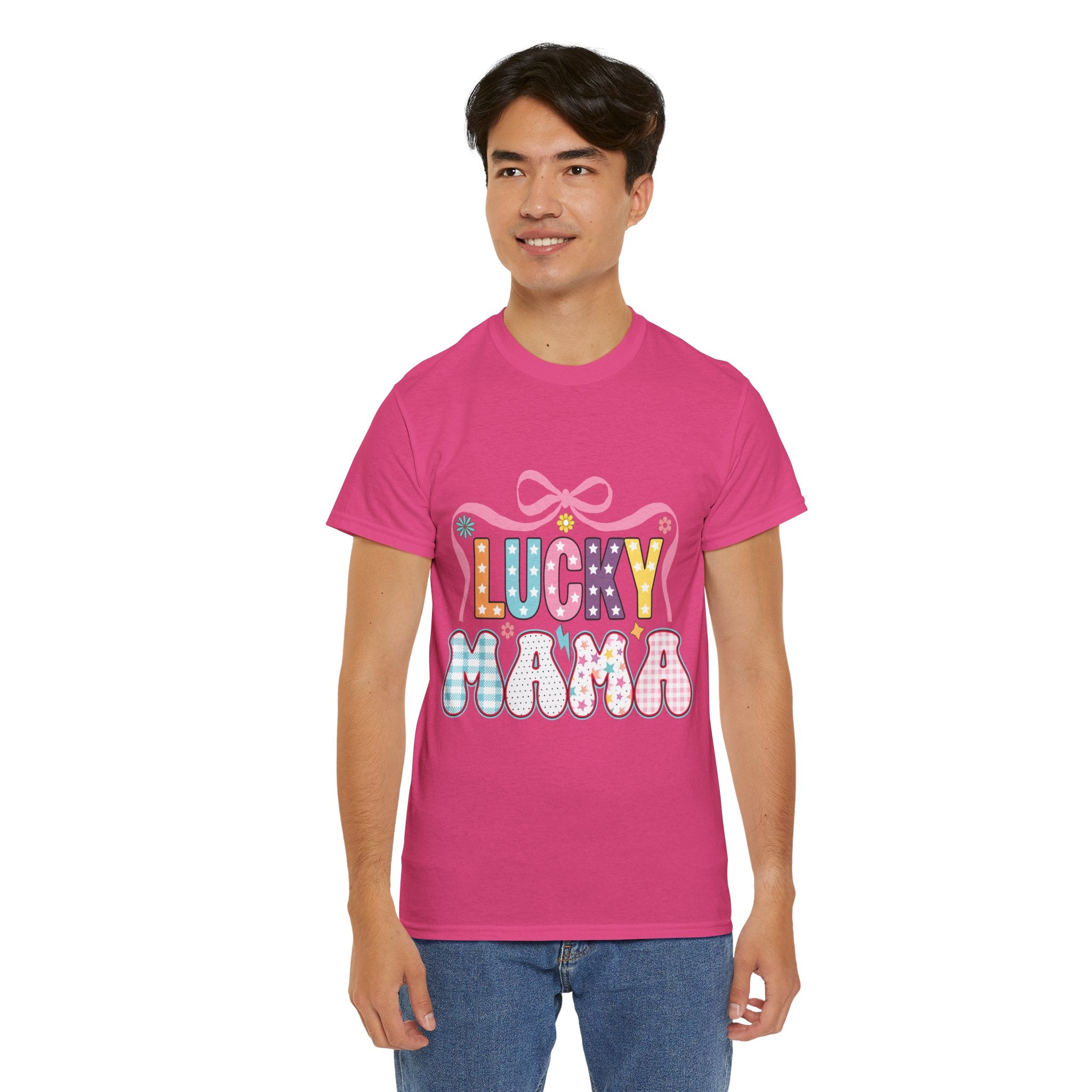 Lucky Mama Unisex Cotton Tee