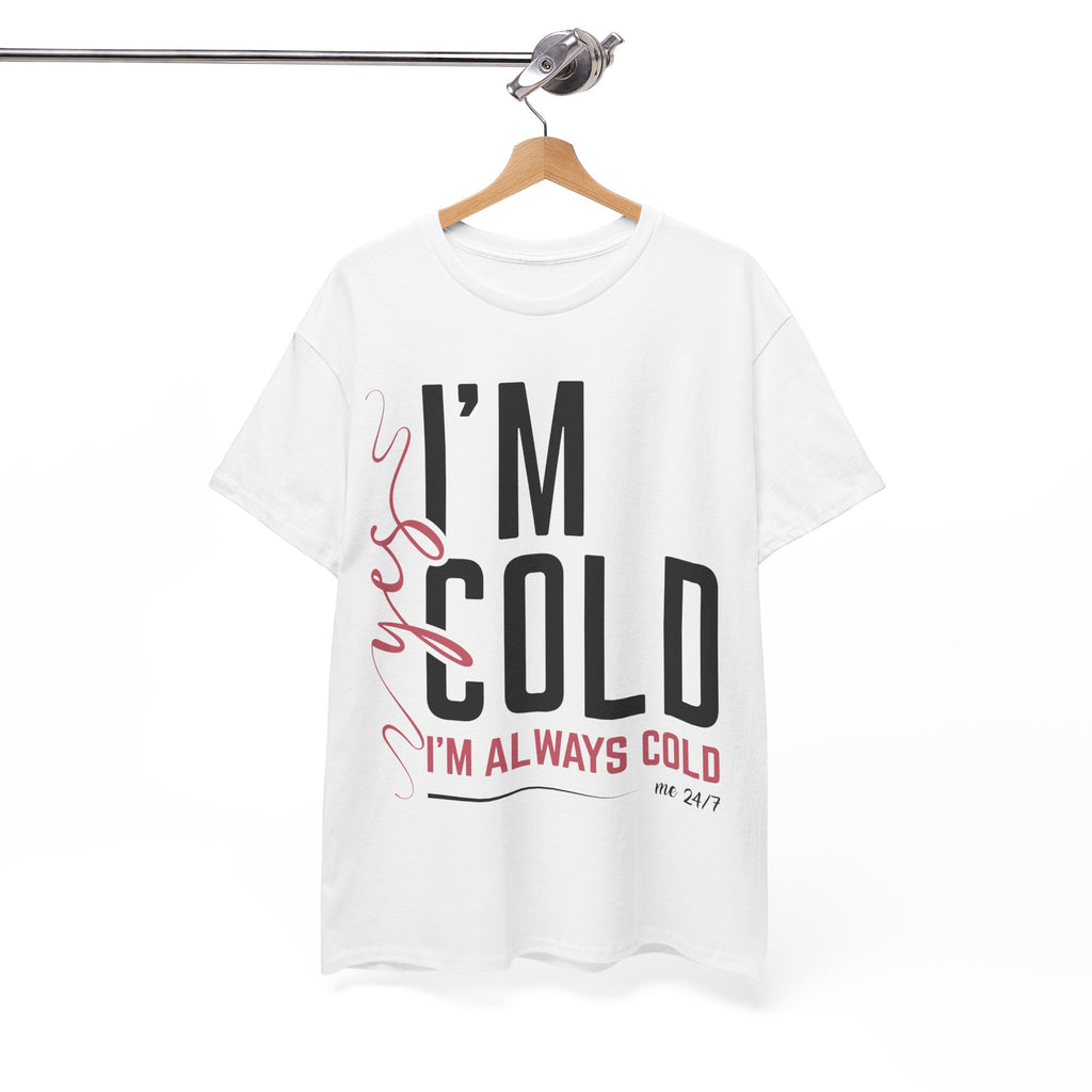 Pink Script Minimalist Unisex Cotton Tee