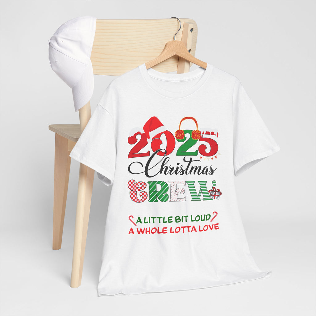Christmas Crew 2025 Unisex Cotton Tee