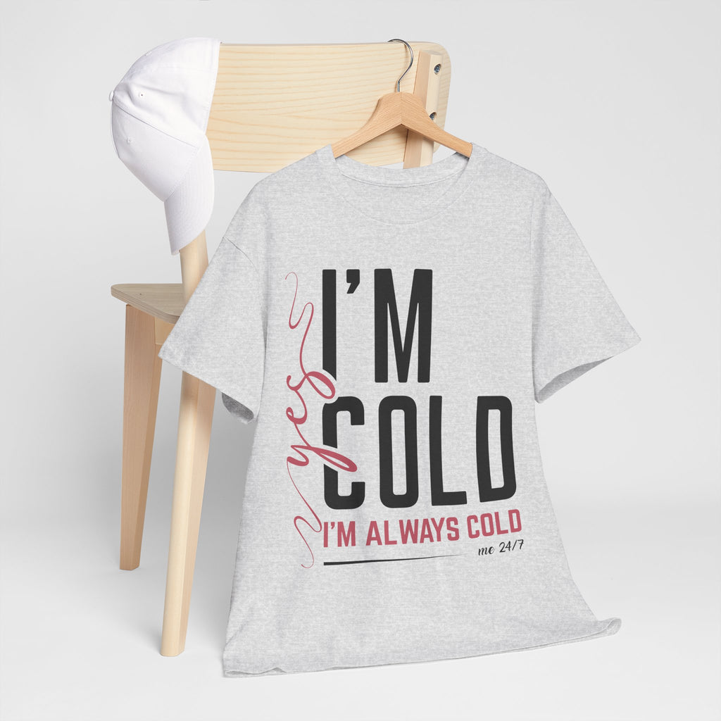 Pink Script Minimalist Unisex Cotton Tee