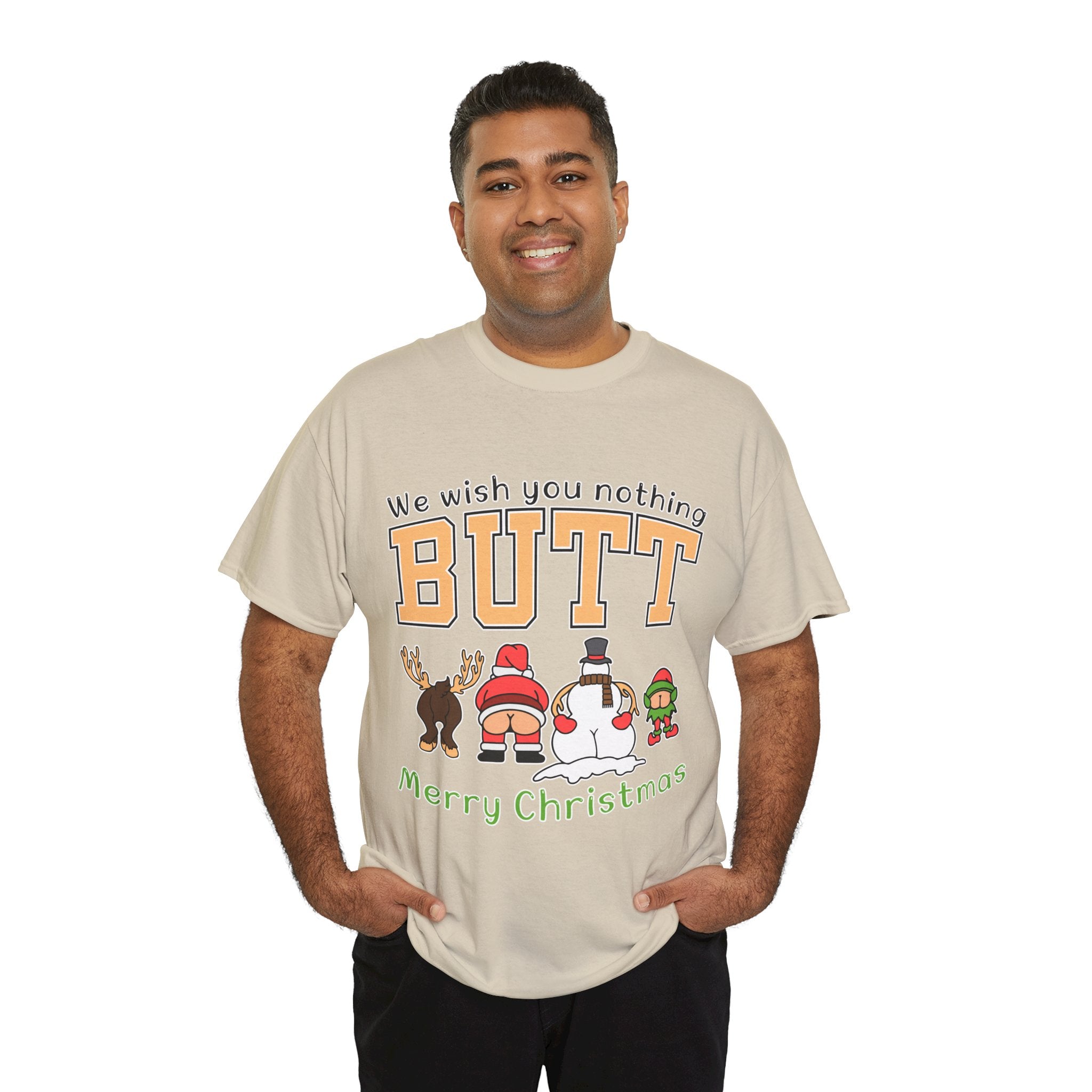 Christmas Butts Unisex Cotton Tee