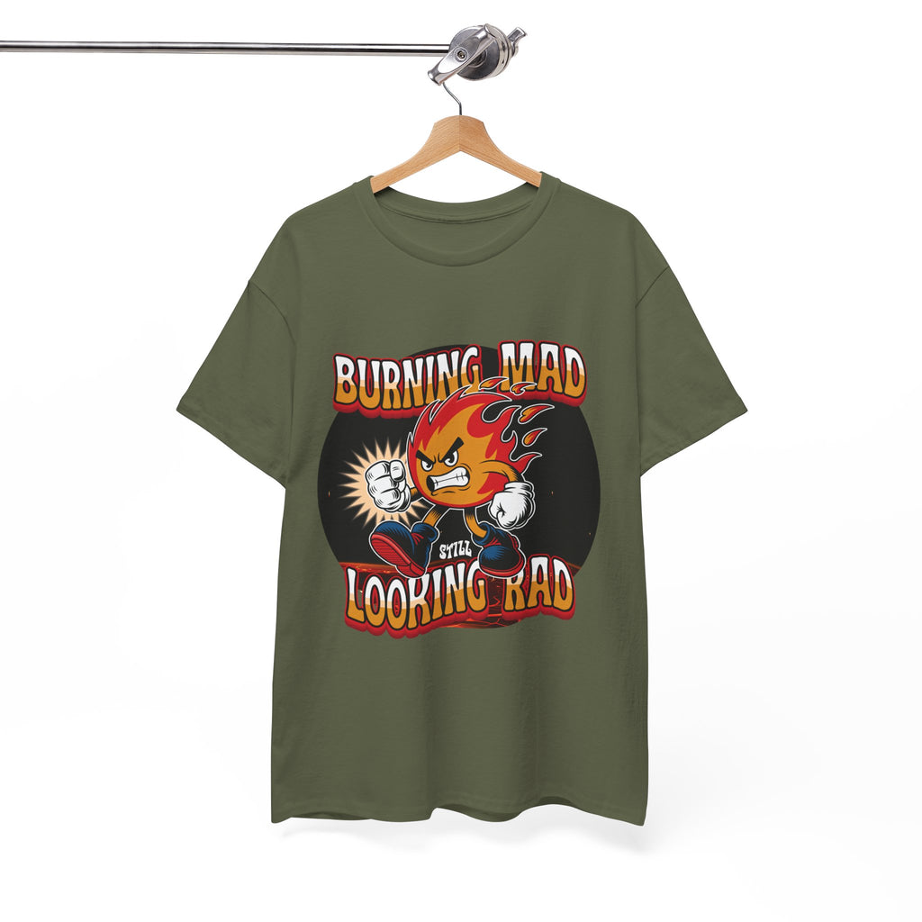 Burning Mad Looking Rad Unisex Tee