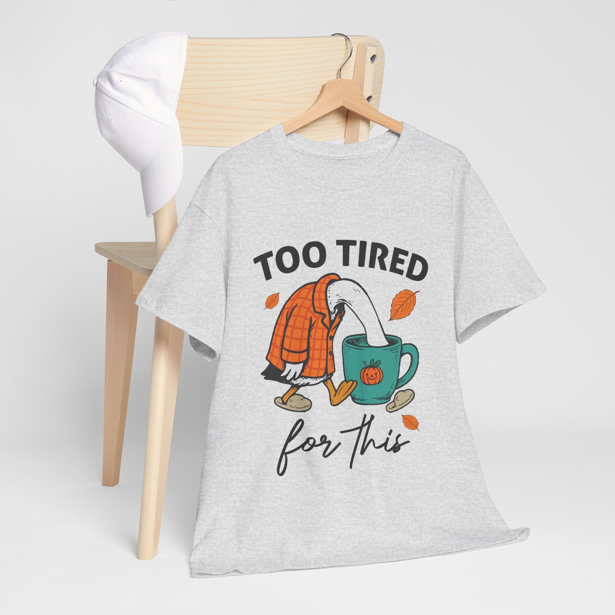 Sleepy Crow Unisex Cotton Tee