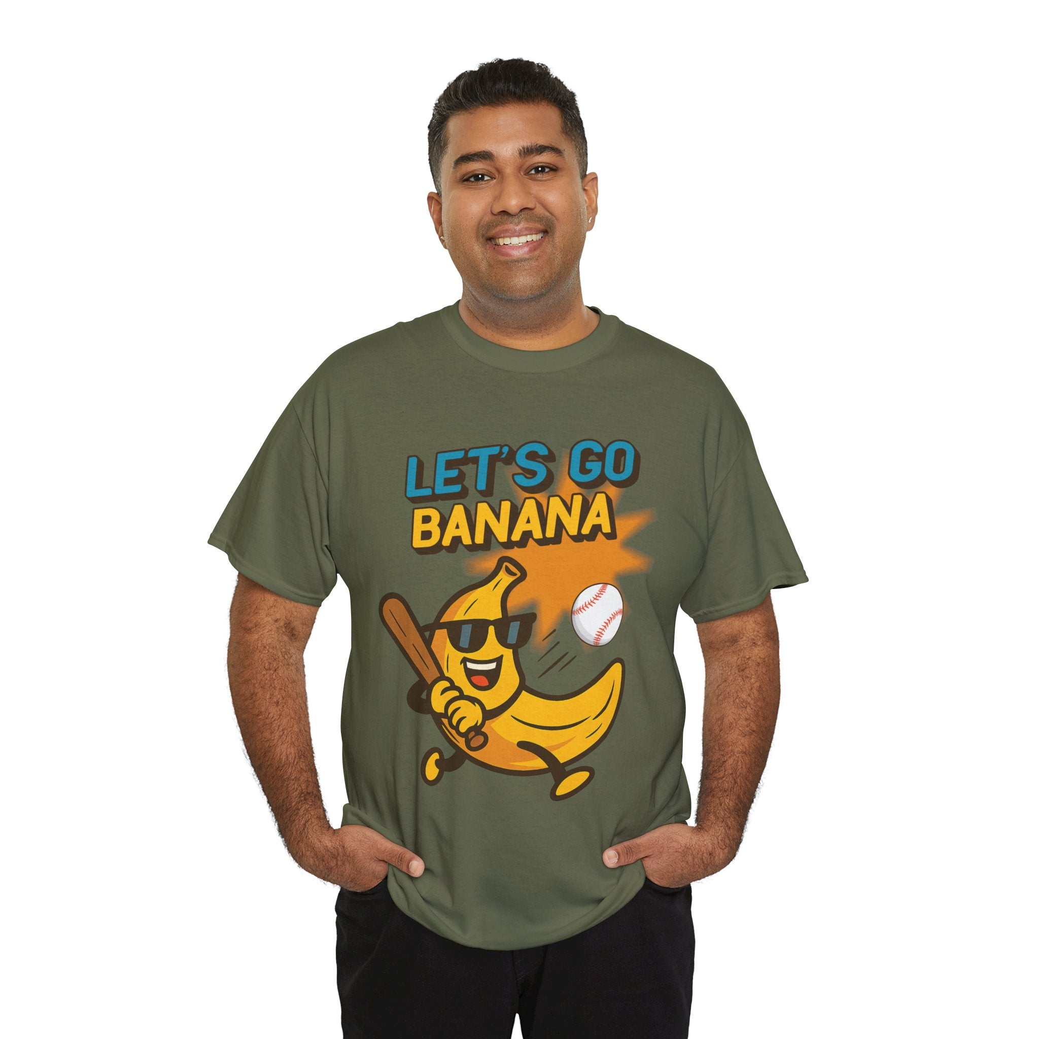 Baseball Banana Unisex Tee