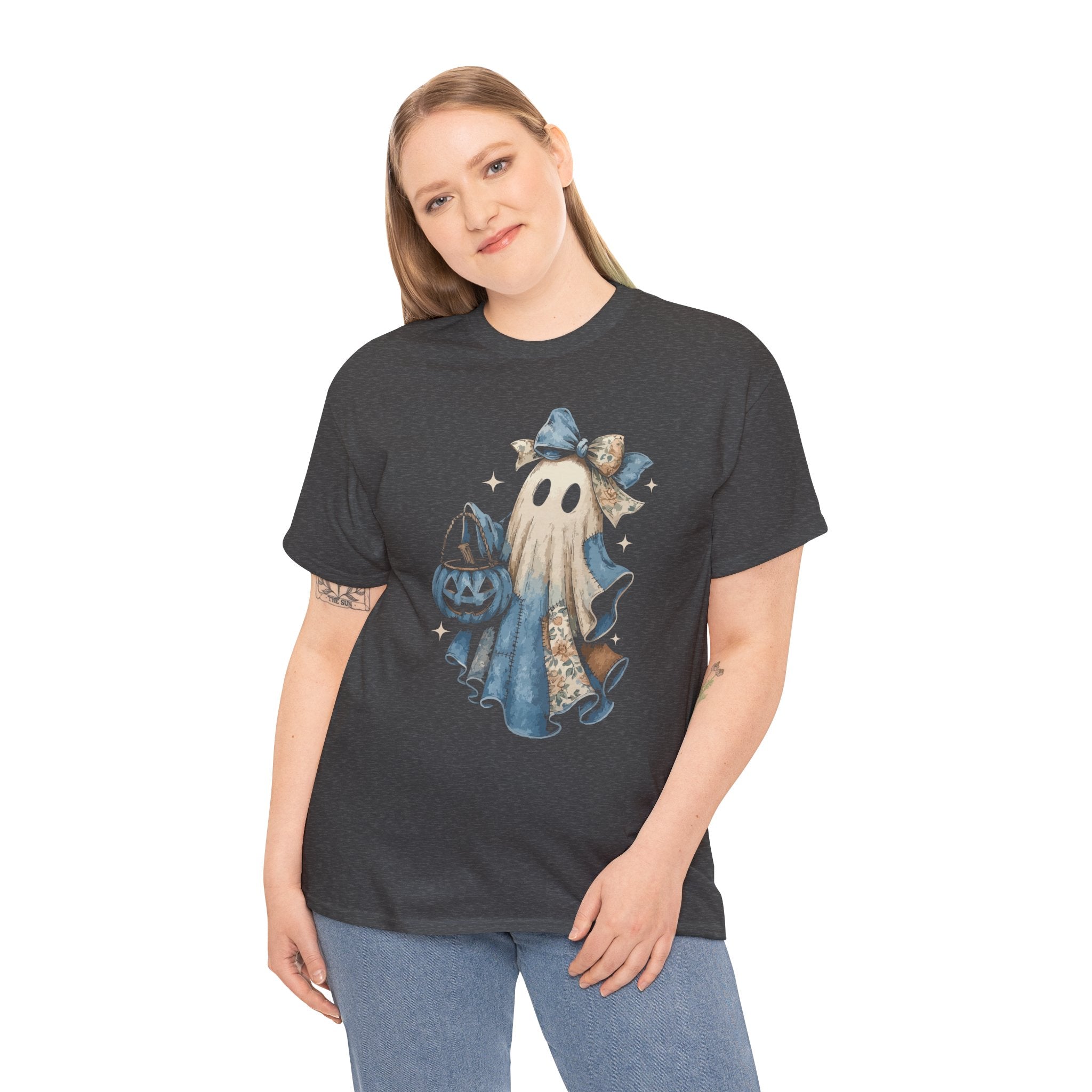 Ghost Halloween Unisex Cotton Tee
