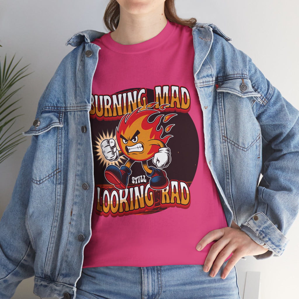 Burning Mad Looking Rad Unisex Tee