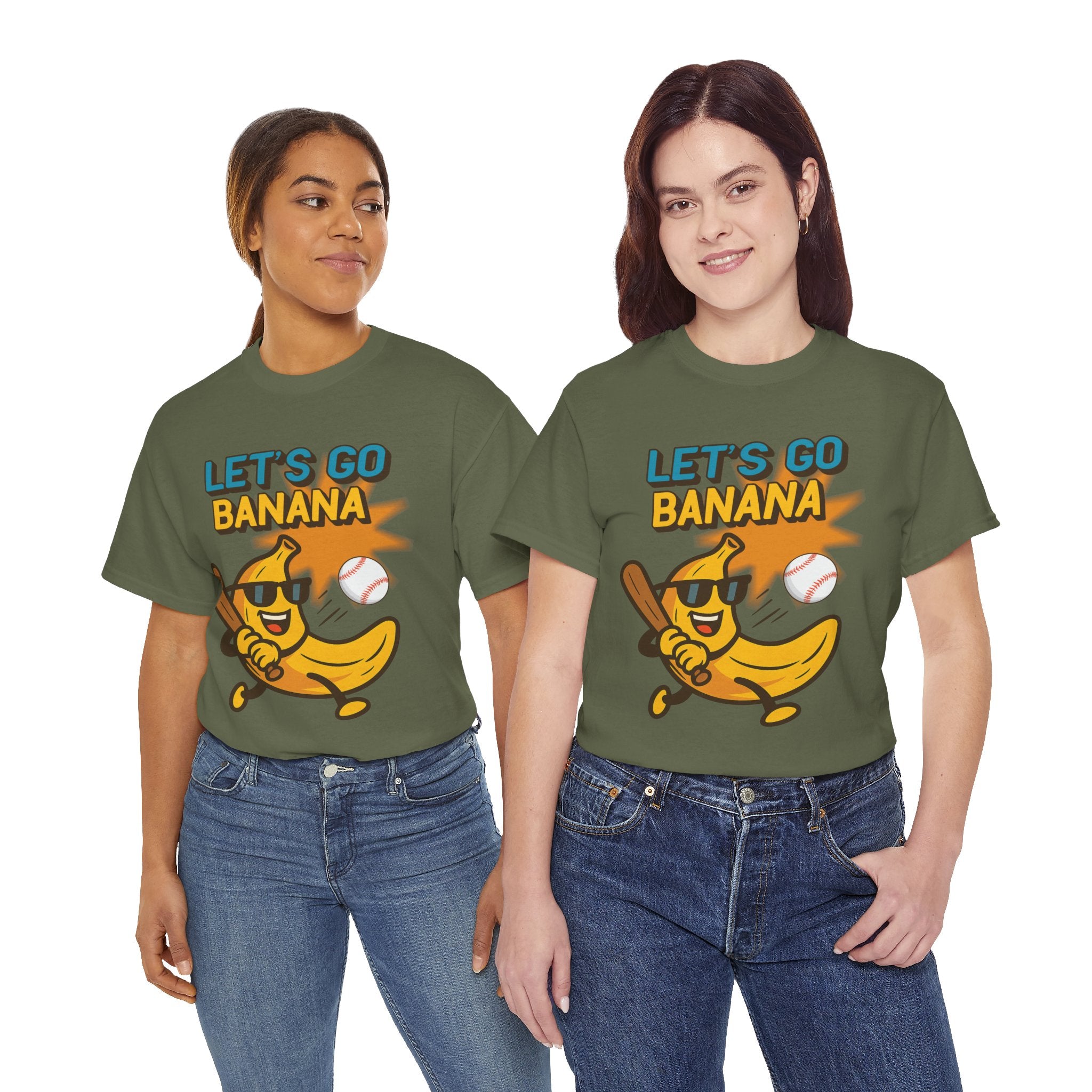 Baseball Banana Unisex Tee