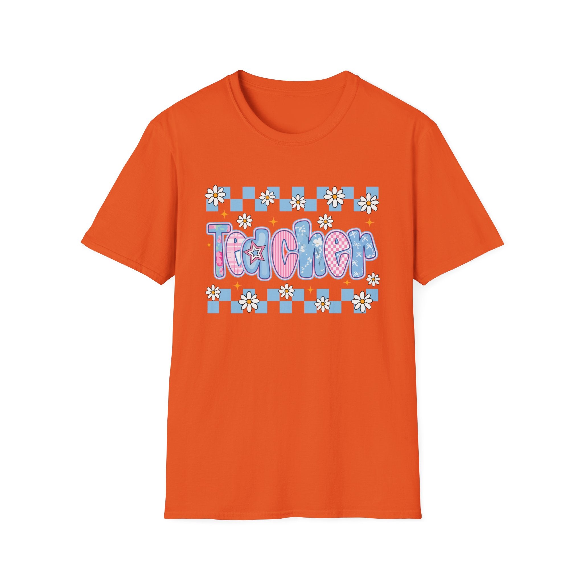 Teacher Vibes Unisex Softstyle T-Shirt