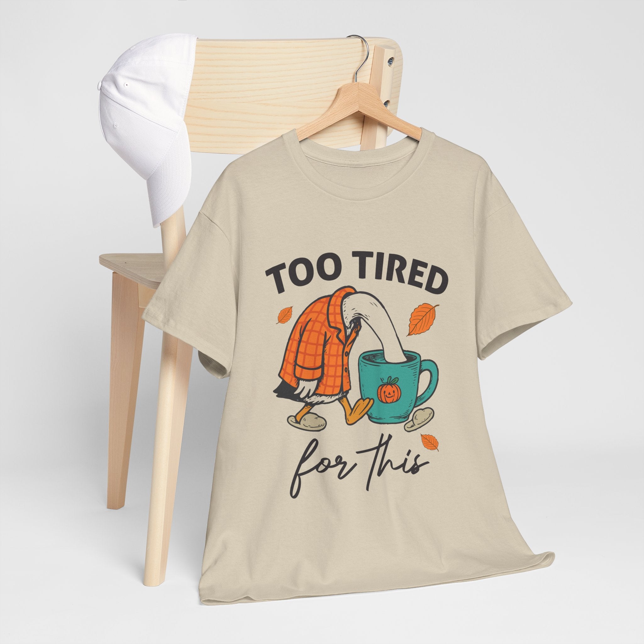 Sleepy Crow Unisex Cotton Tee