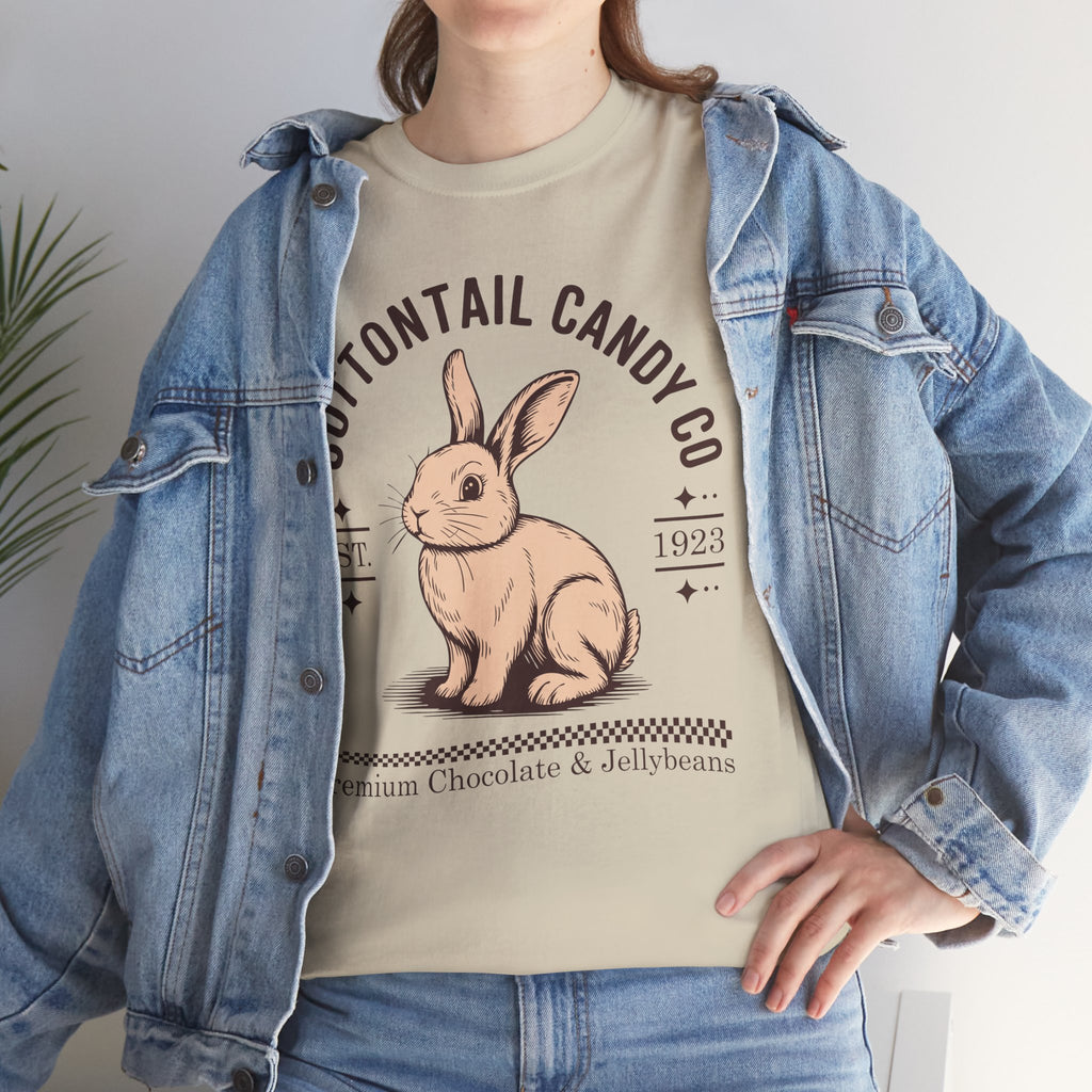 Cottontail Candy Co. Vintage Bunny Unisex Cotton Tee