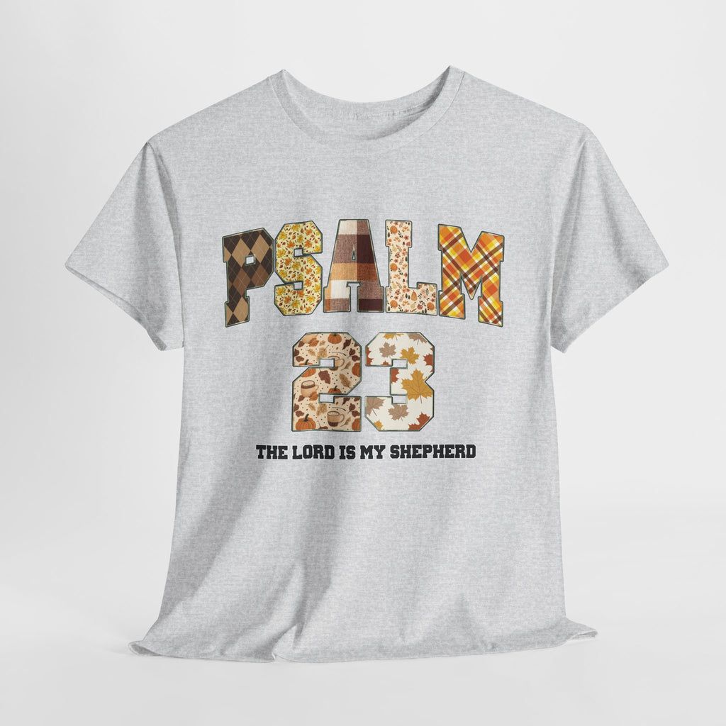 Psalm 23 Patchwork Unisex Cotton Tee