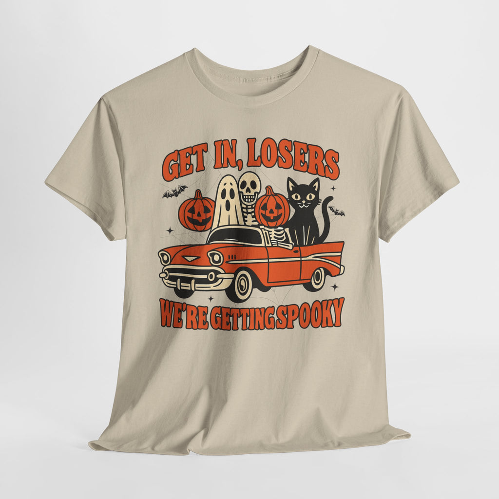 Halloween Skeleton Pumpkin Black Cat Unisex Cotton Tee