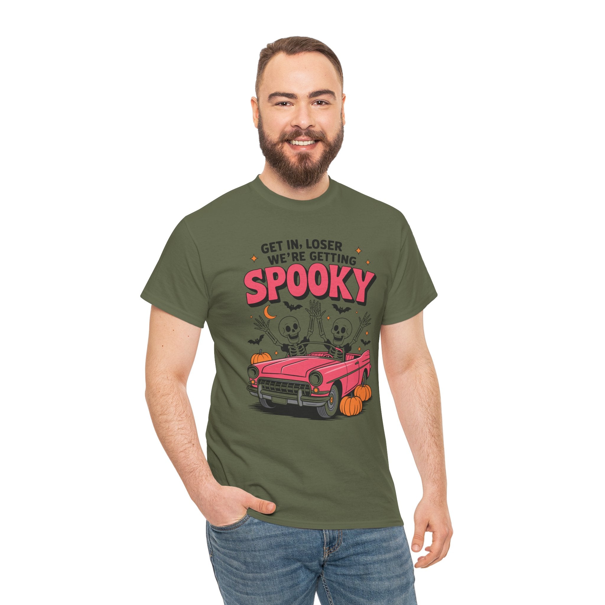 Spooky Skeletons Unisex Cotton Tee
