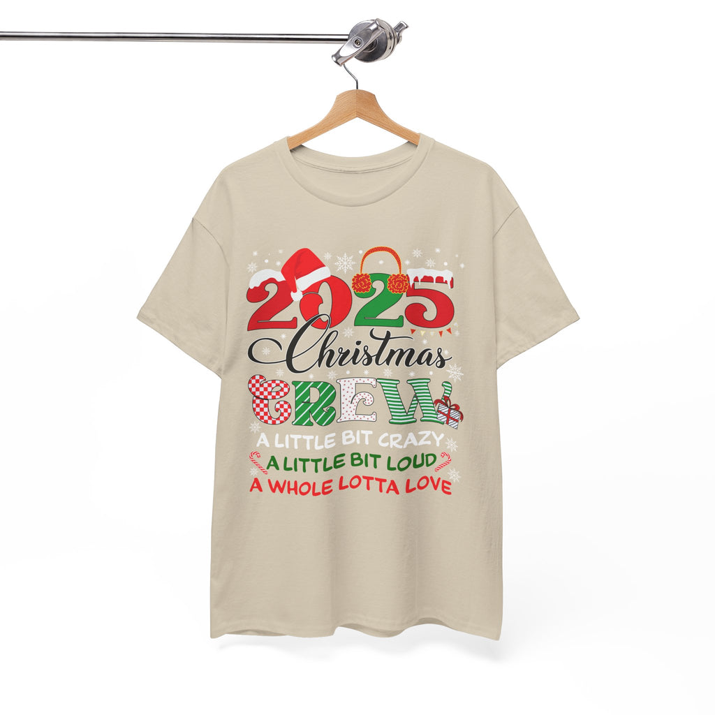 Christmas Crew 2025 Unisex Cotton Tee