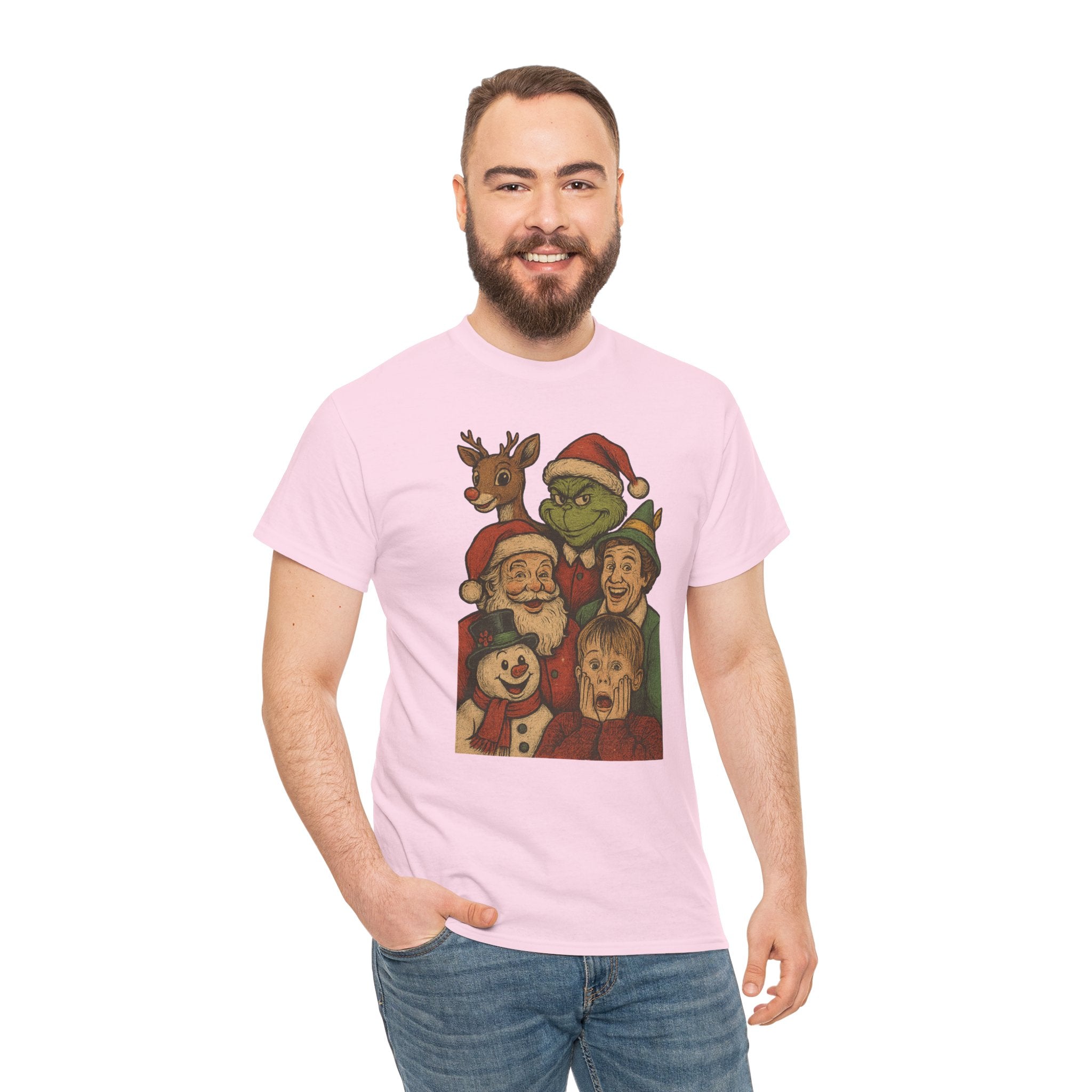 Christmas Icon Vintage Unisex Cotton Tee