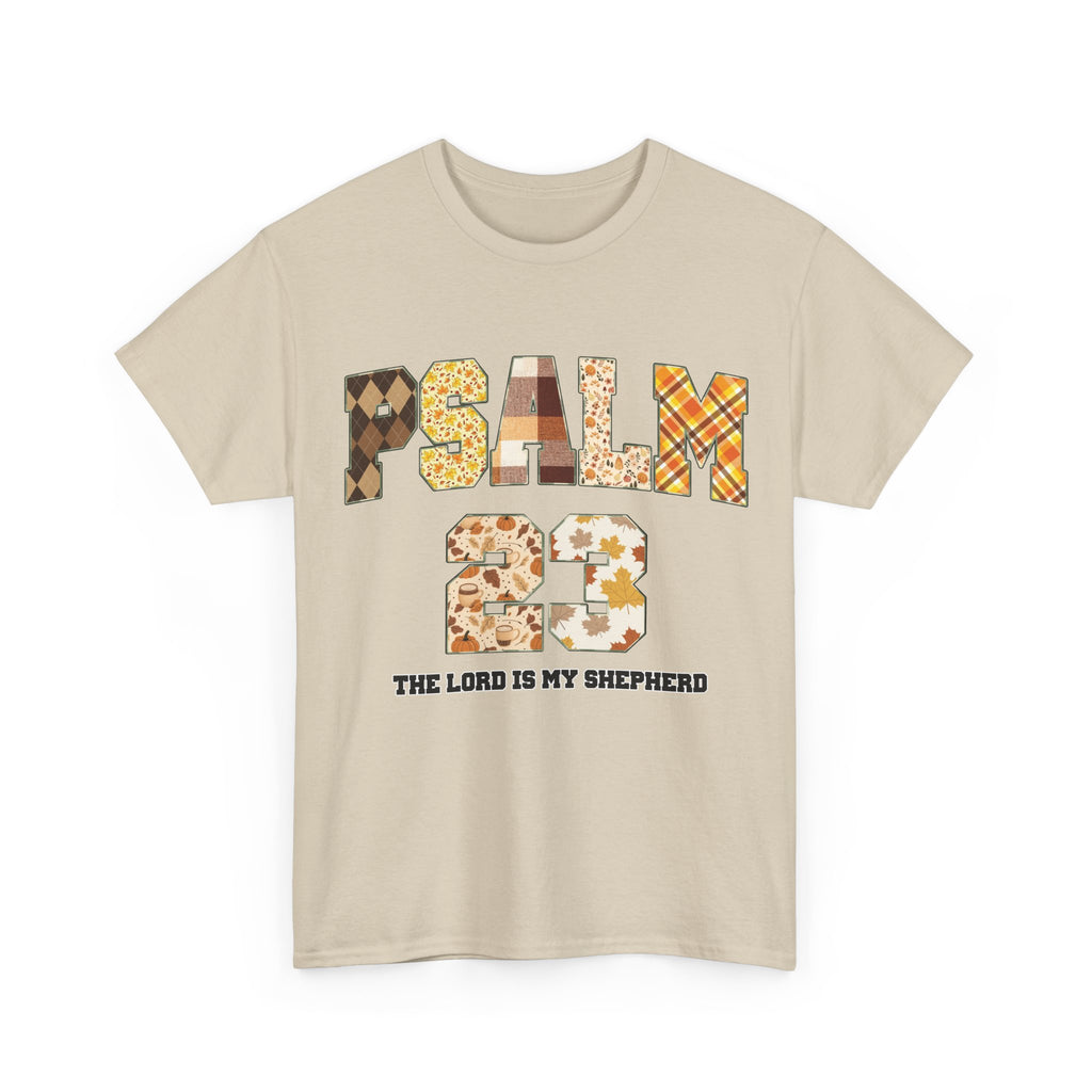 Psalm 23 Patchwork Unisex Cotton Tee
