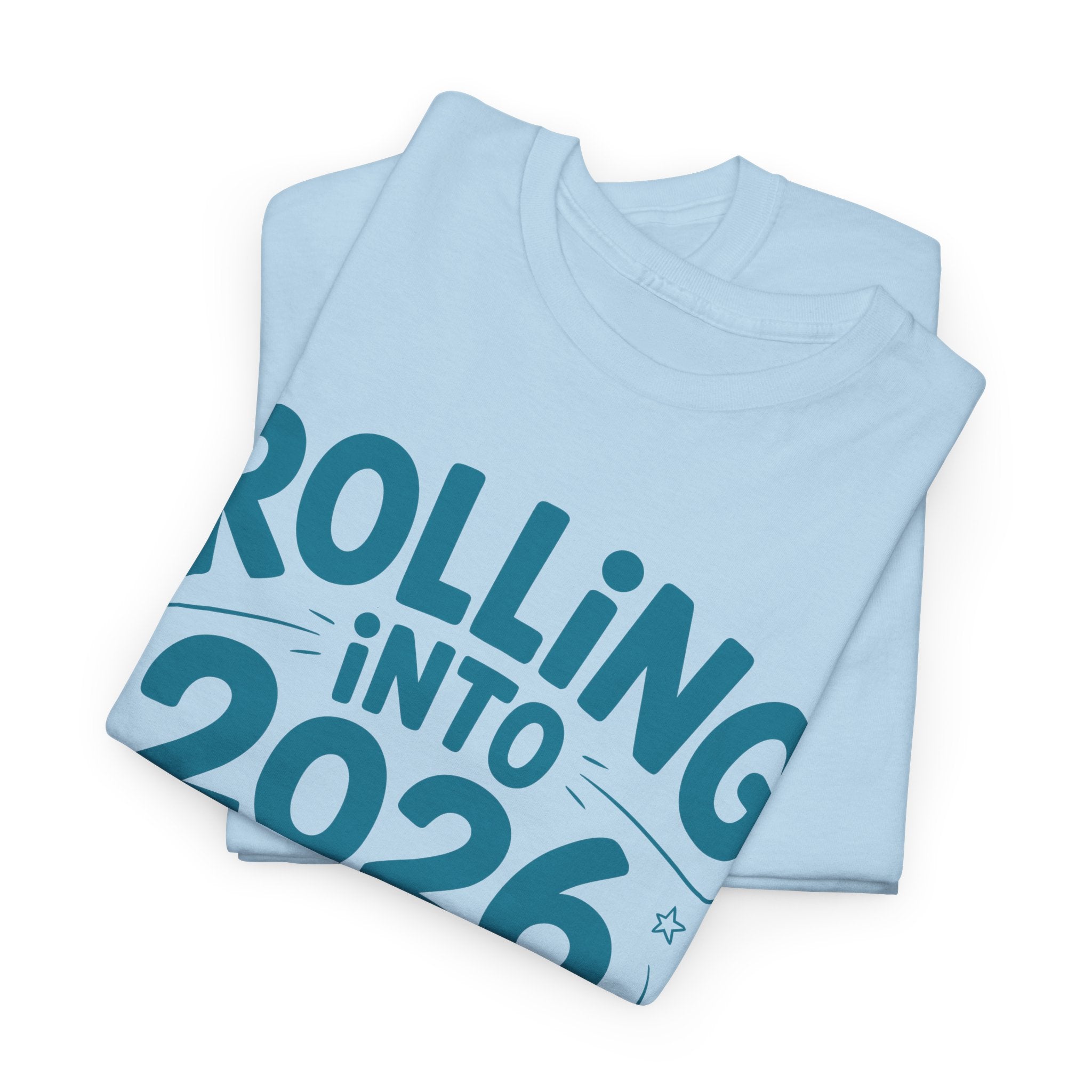 Rolling Into 2026 Hedgehog Skateboard Unisex Cotton Tee