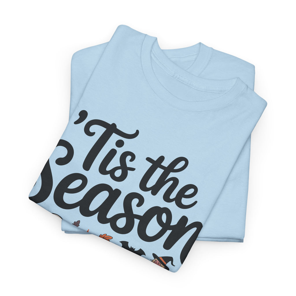 Holiday Season Unisex Cotton T-Shirt - Tis the Season Design
