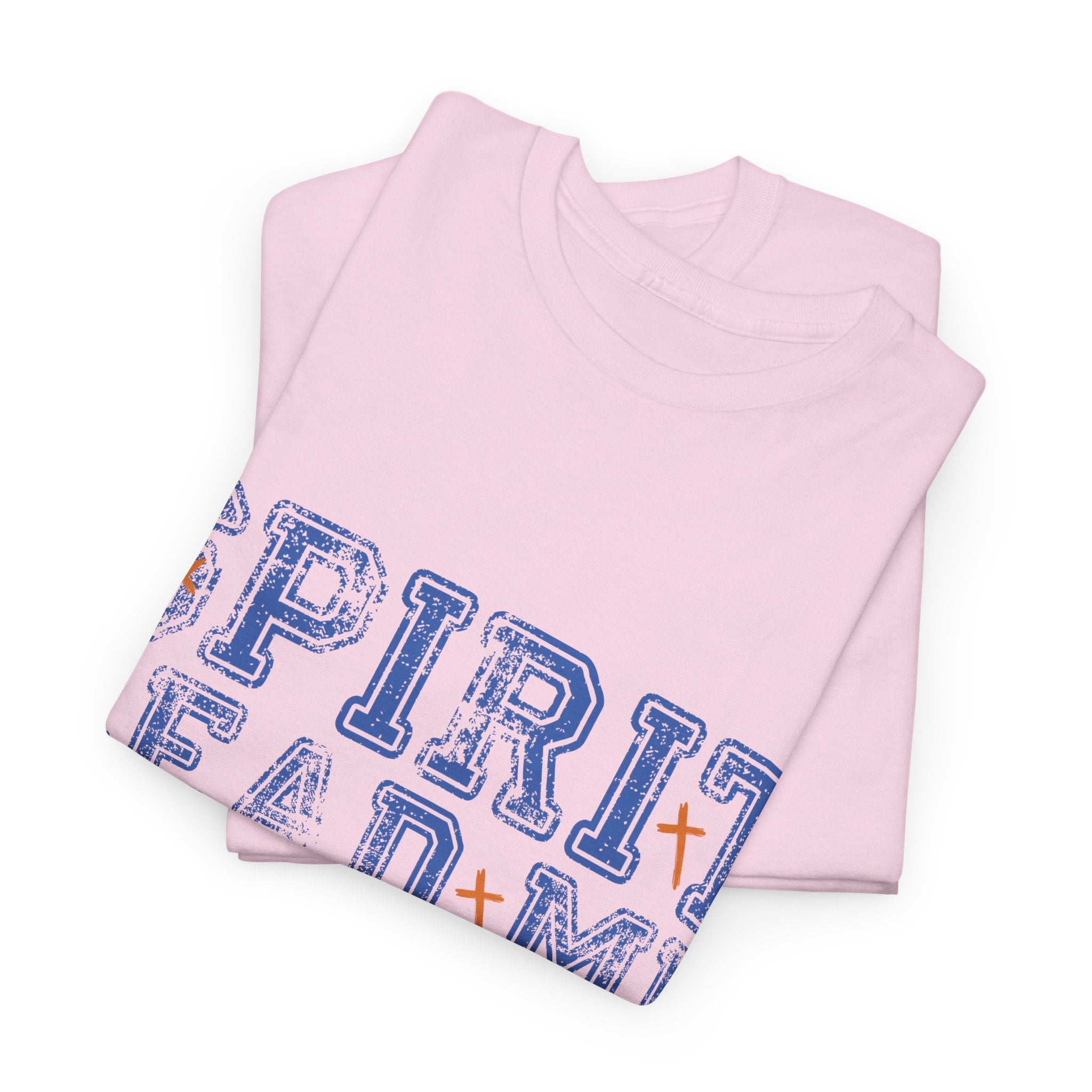 Christian Varsity Tee — “Spirit Lead Me — Where My Trust Is Without Border”. Unisex Cotton Tee