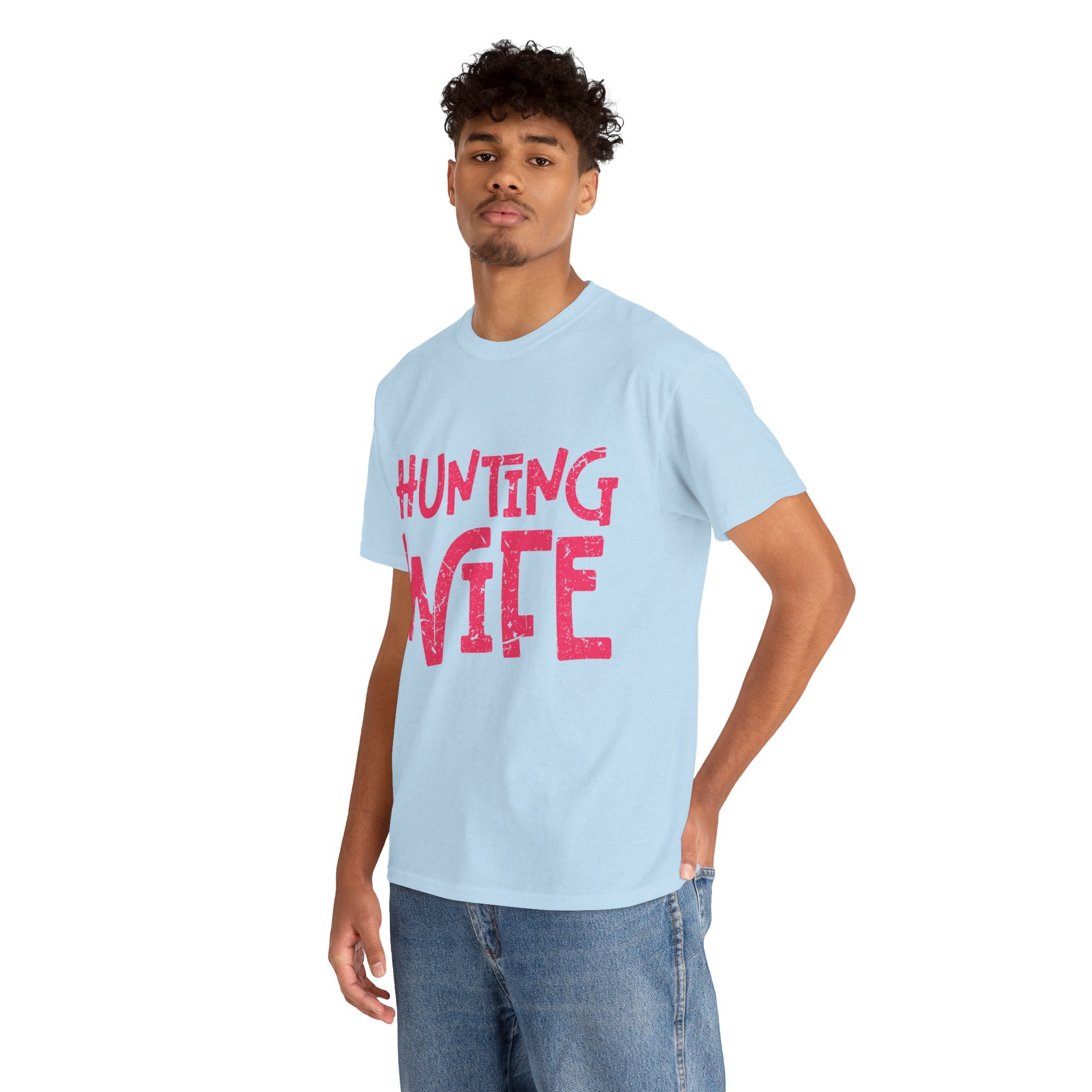 Hunting Season Vintage Badge T-Shirt — Rugged Orange Hunting Unisex Cotton Tee