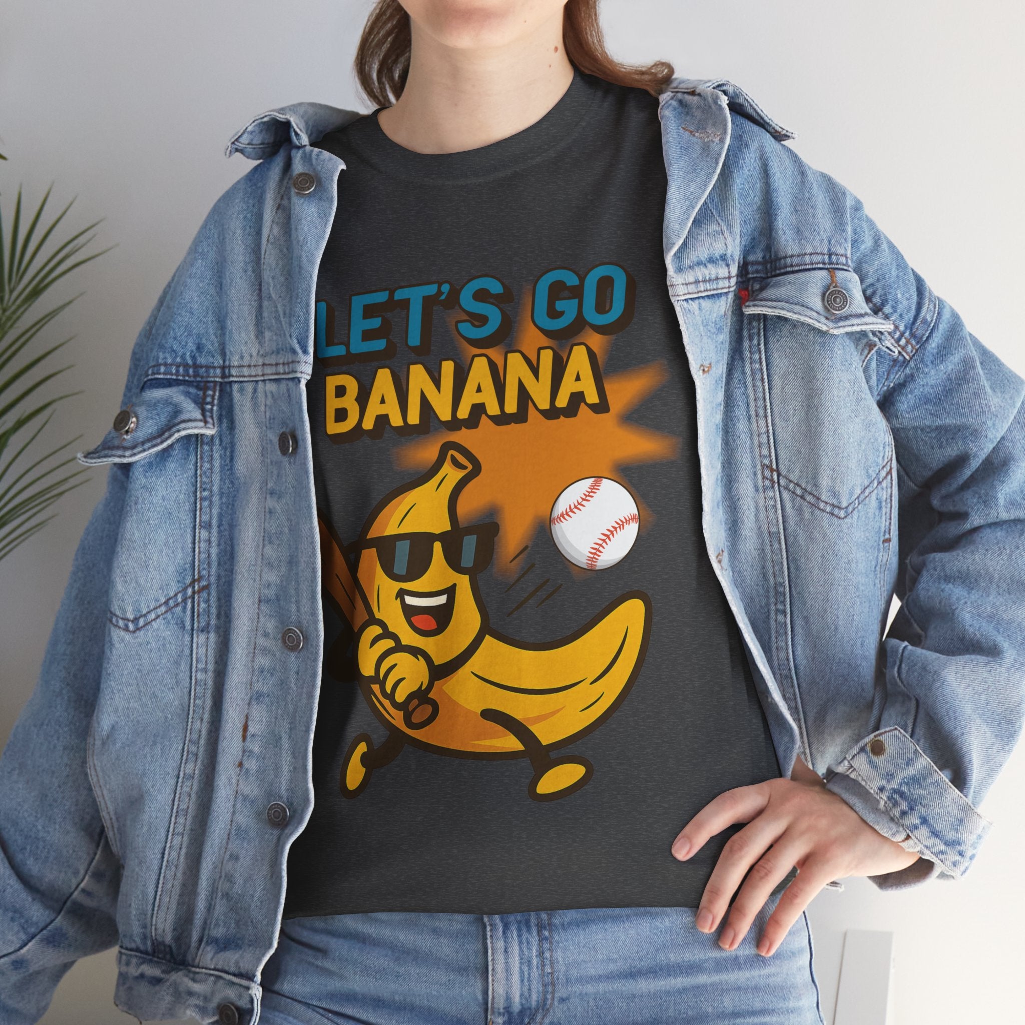 Baseball Banana Unisex Tee