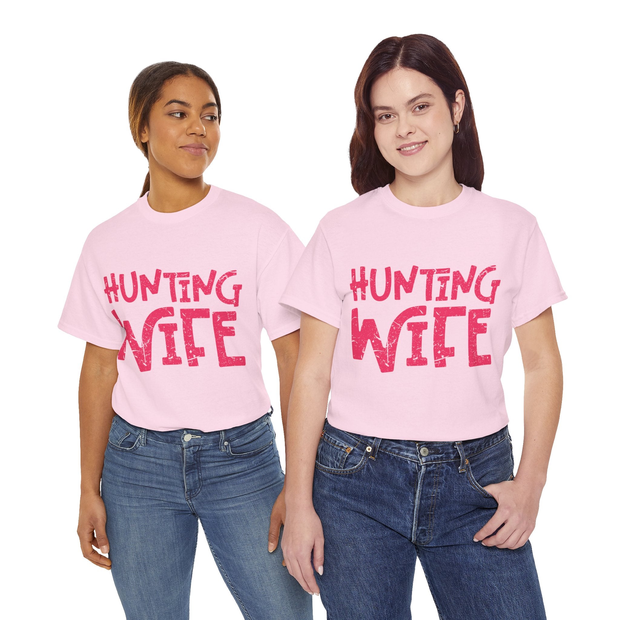 Hunting Season Vintage Badge T-Shirt — Rugged Orange Hunting Unisex Cotton Tee