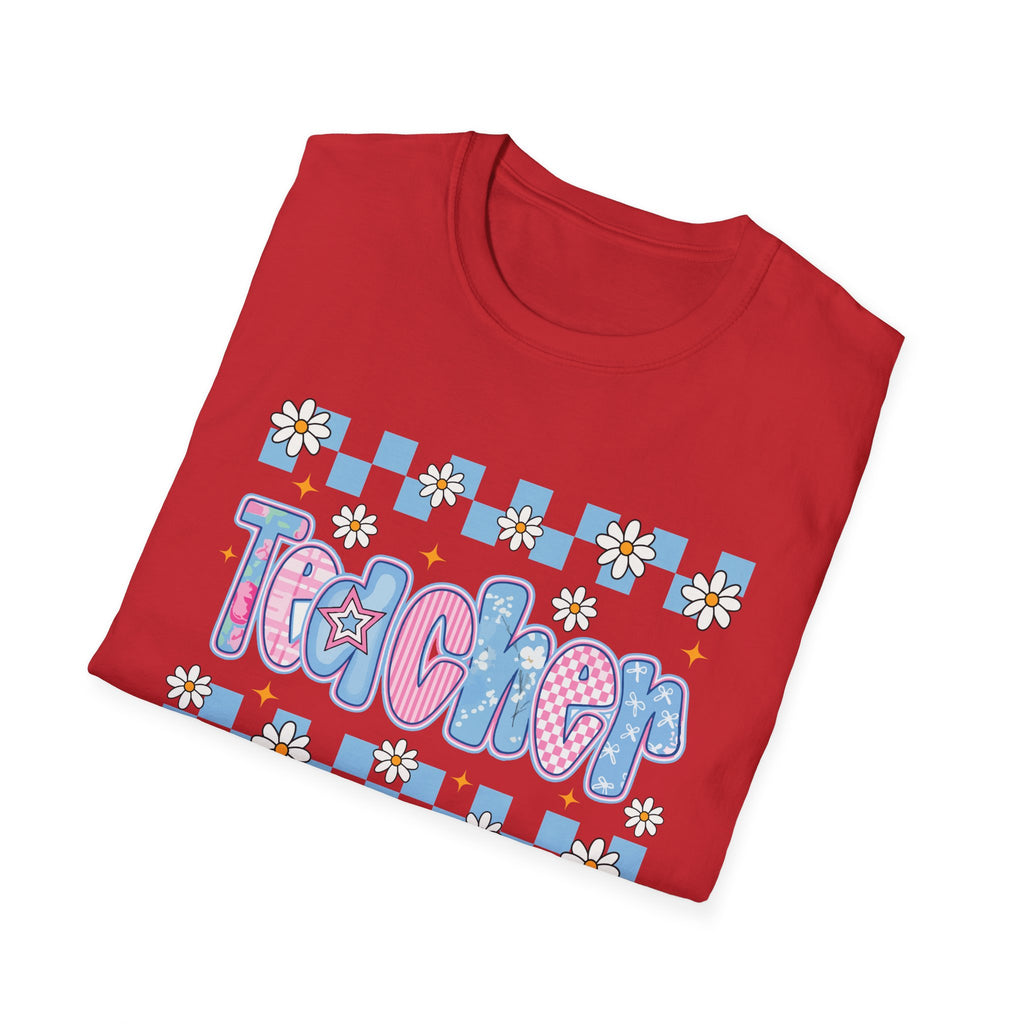 Teacher Vibes Unisex Softstyle T-Shirt