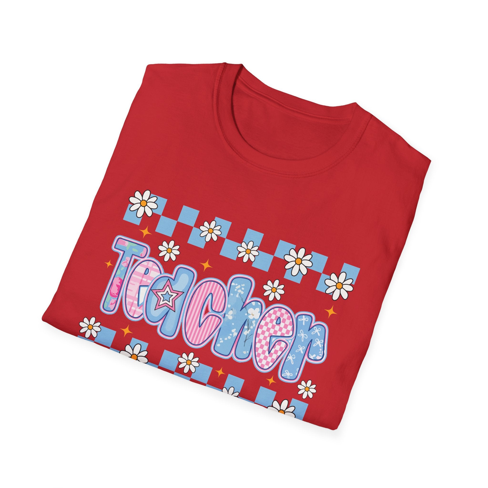 Teacher Vibes Unisex Softstyle T-Shirt