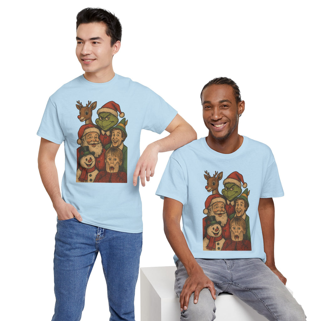 Christmas Icon Vintage Unisex Cotton Tee