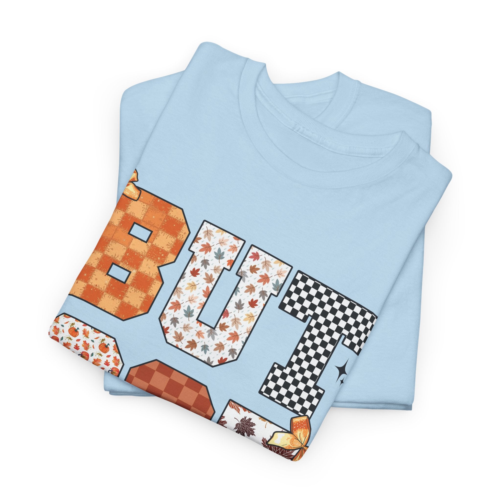 BUT GOD Fall Tee — “There was no way but God made the way”.Unisex Cotton Tee