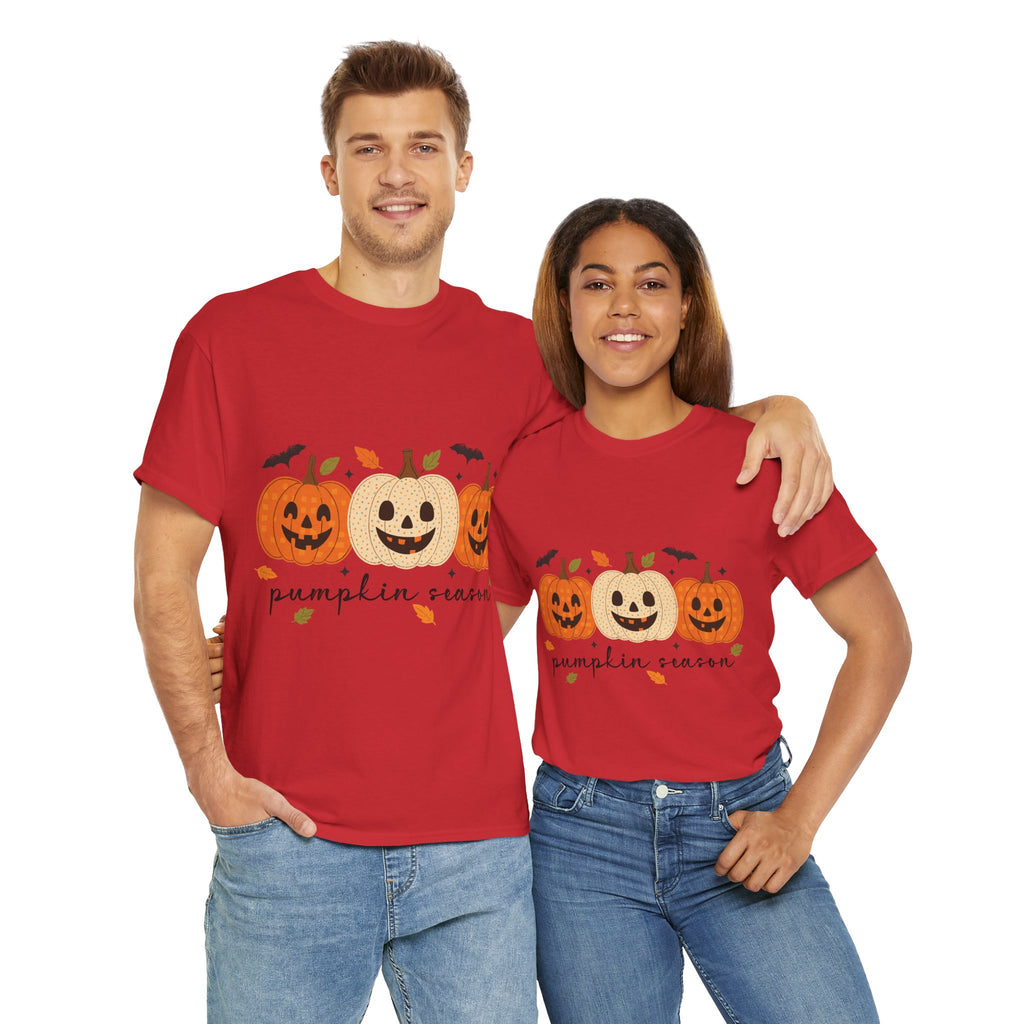 Pumpkin Season Unisex Cotton Tee