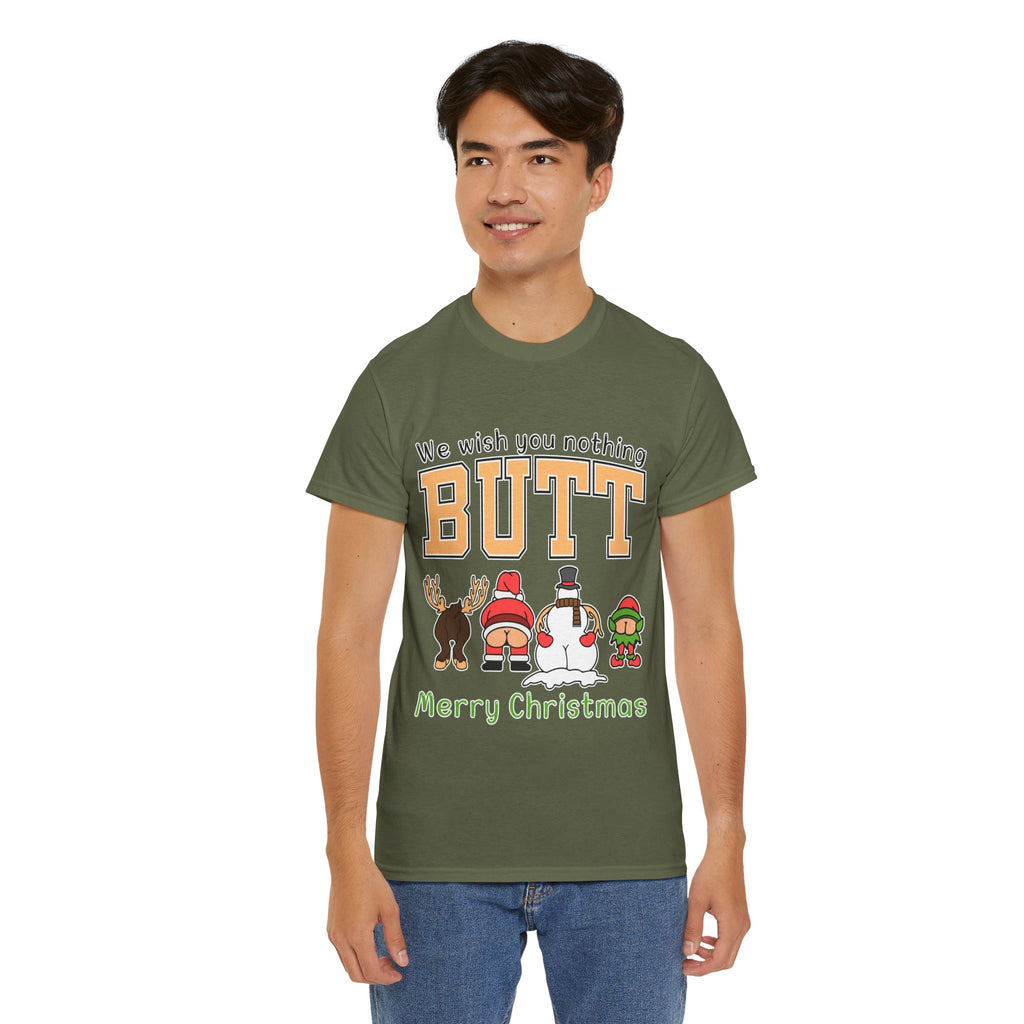Christmas Butts Unisex Cotton Tee