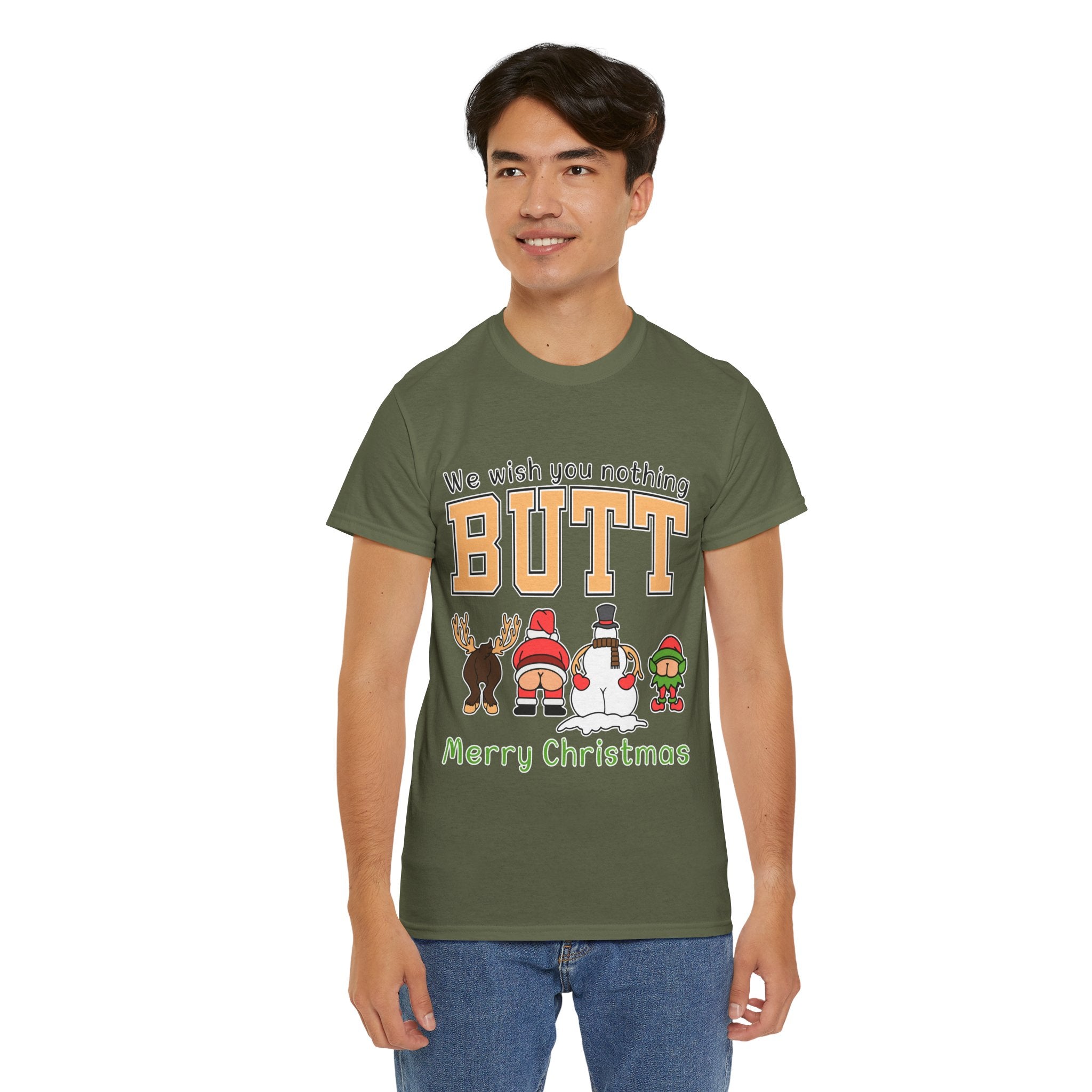 Christmas Butts Unisex Cotton Tee